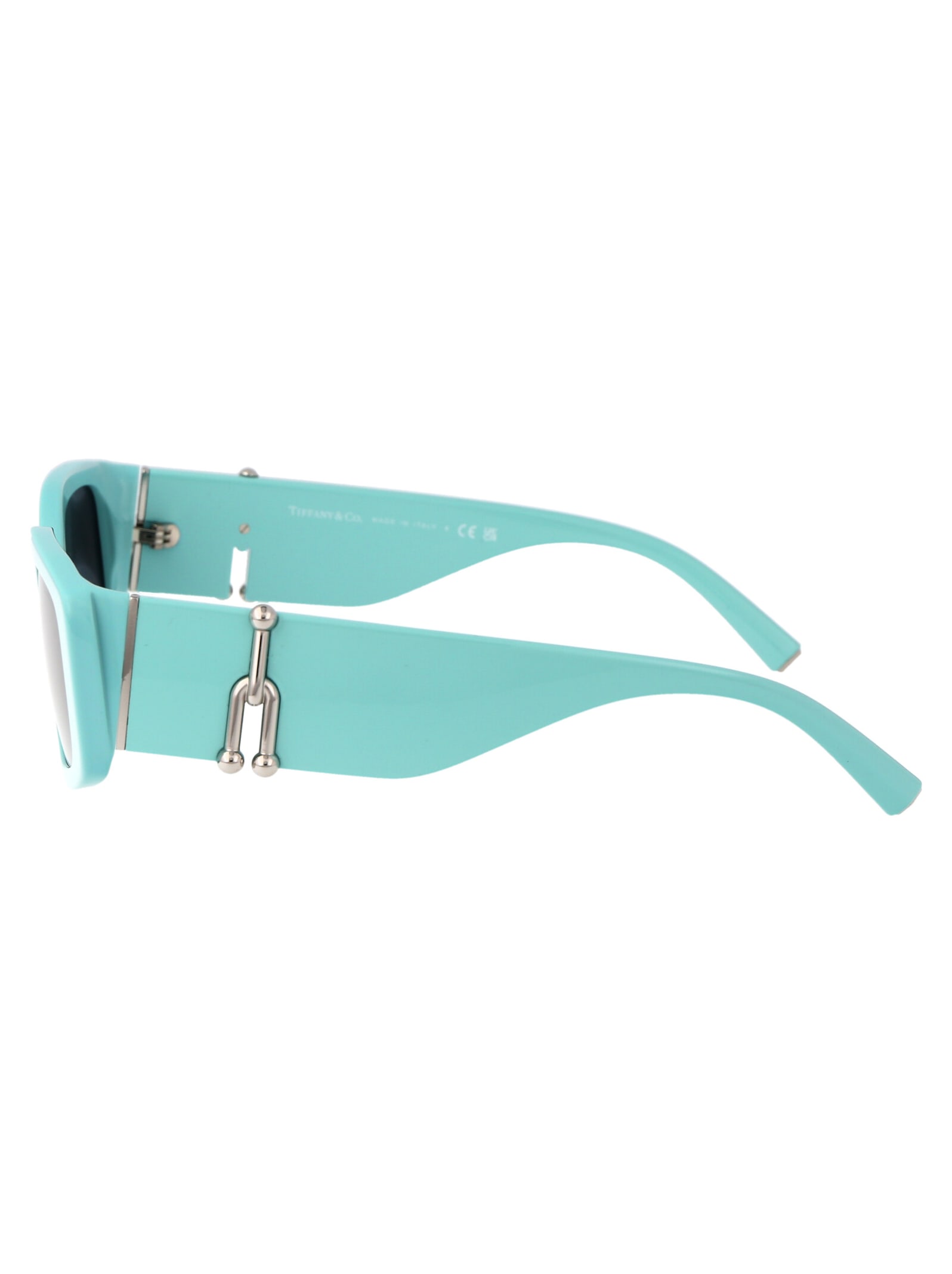 Shop Tiffany &amp; Co. 0tf4208u Sunglasses In 83883c Tiffany Blue