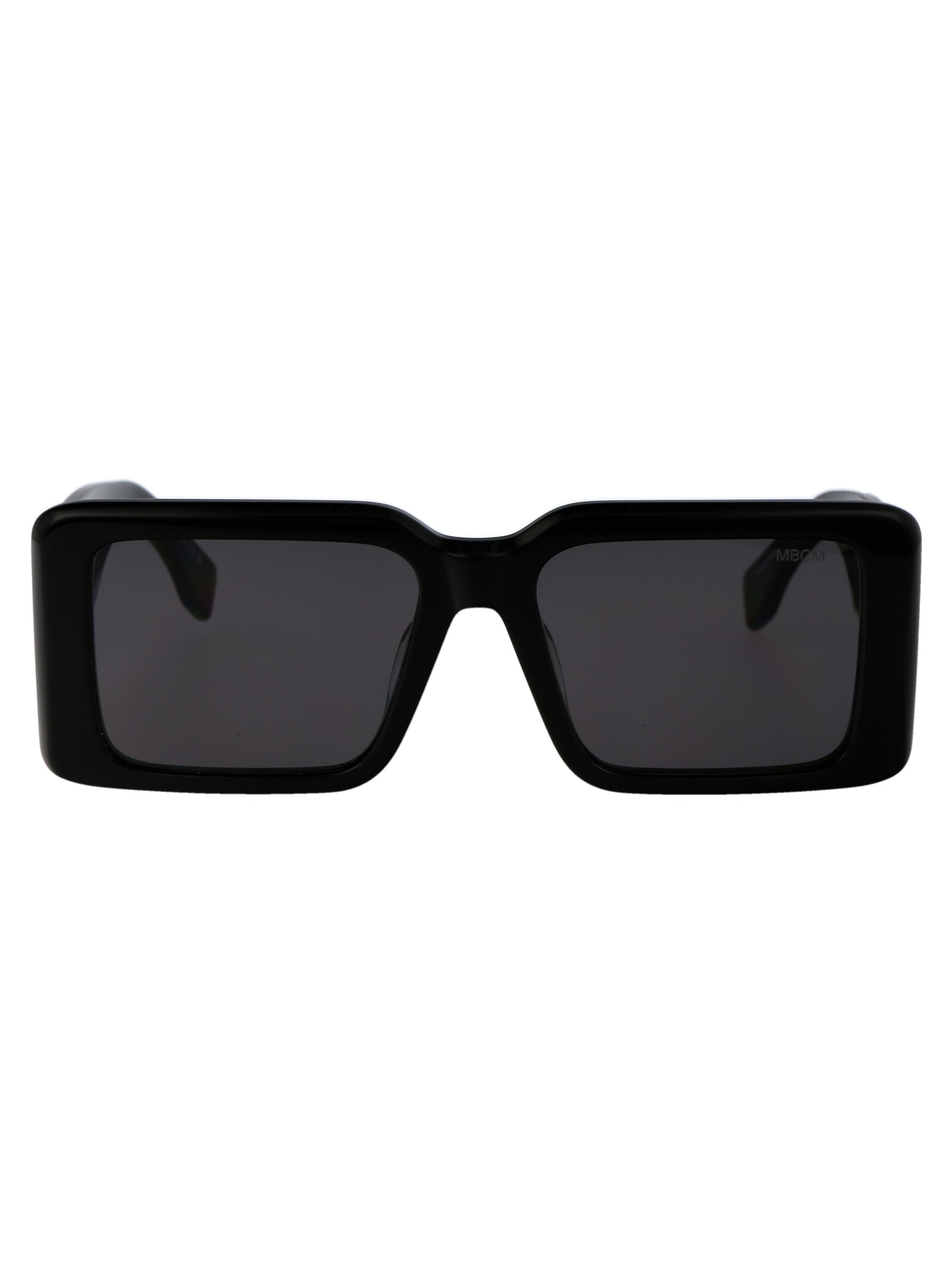 Marcelo Burlon County Of Milan Sicomoro Sunglasses In 1007 Black