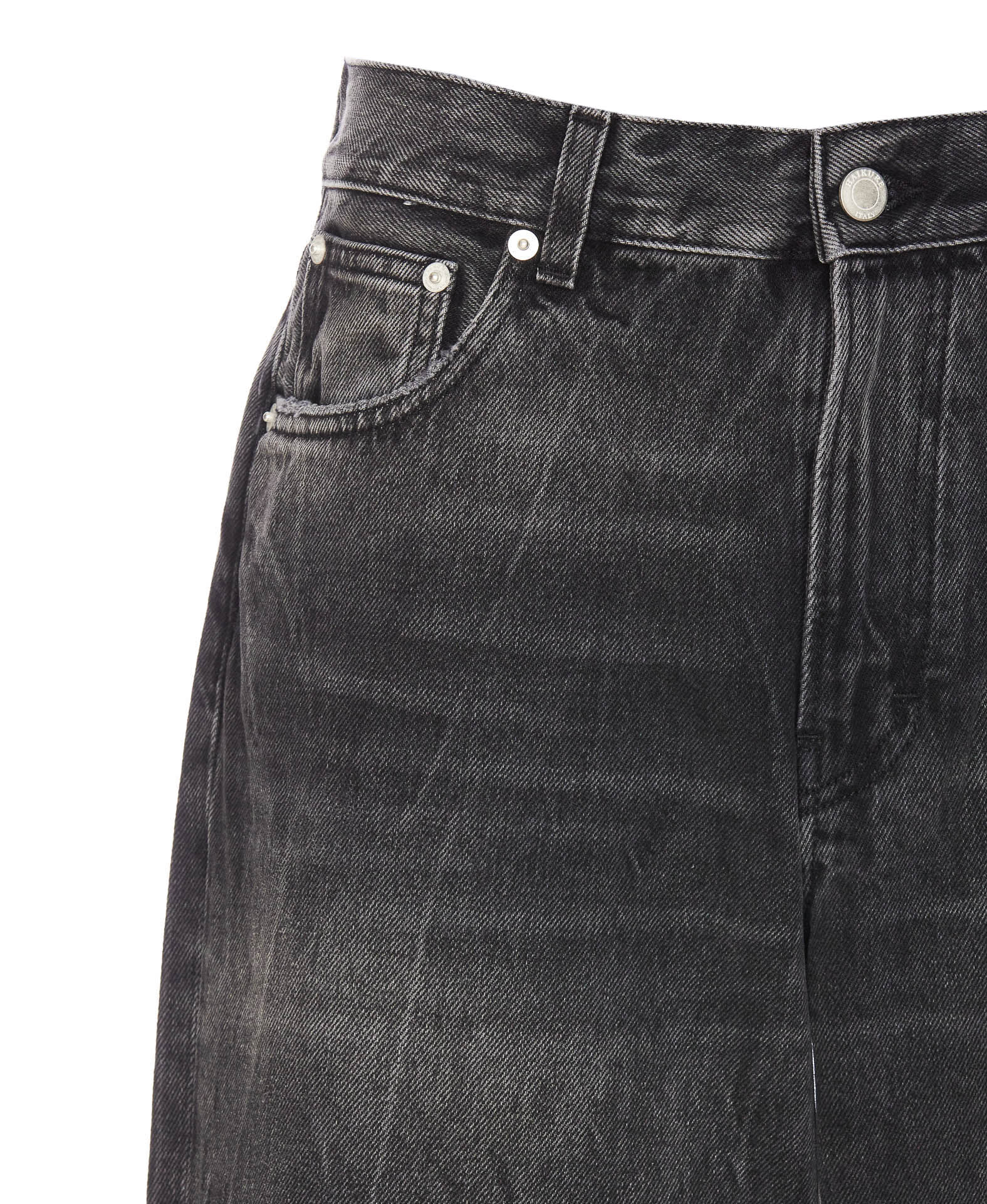 Haikure Korea Spider Jeans In Black