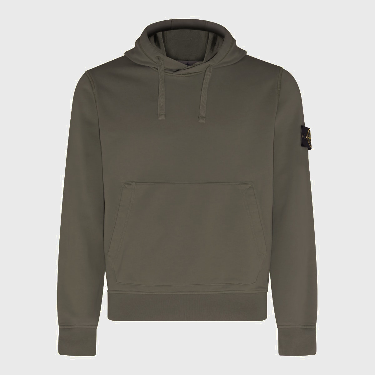 Dark Green Cotton Sweatshirt