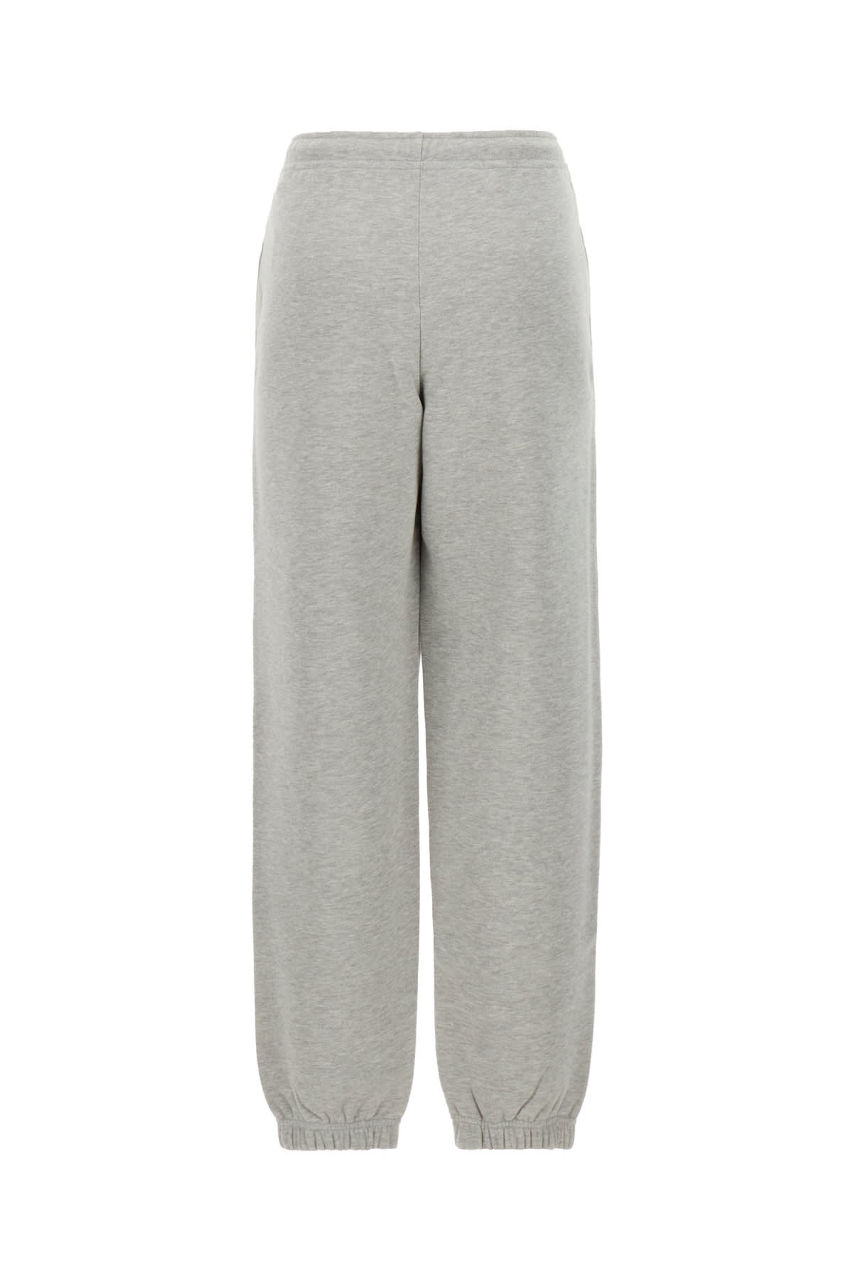 Shop Moncler Grey Cotton Blend Joggers In 984