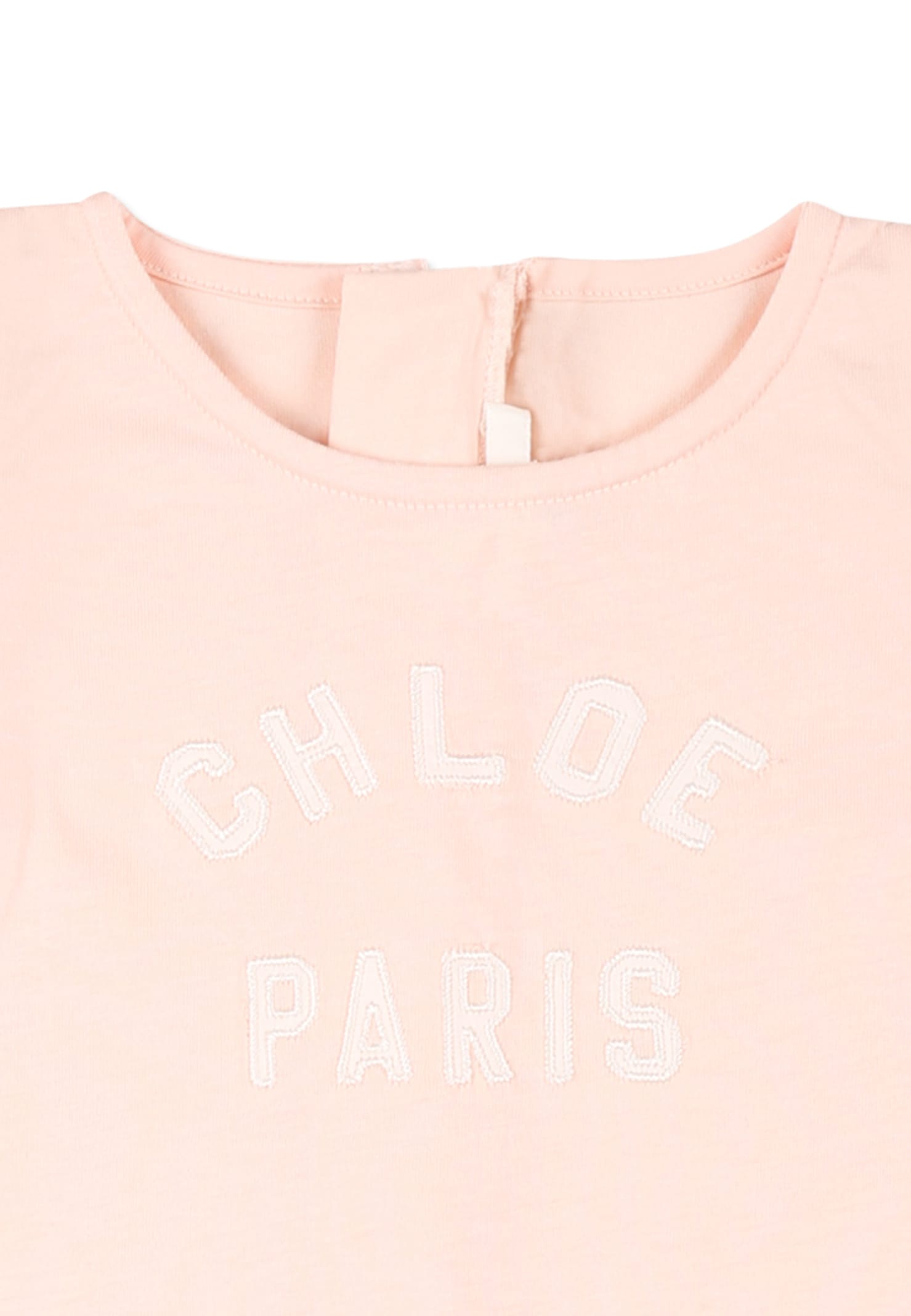 Chloé Cotton Dress In Pink