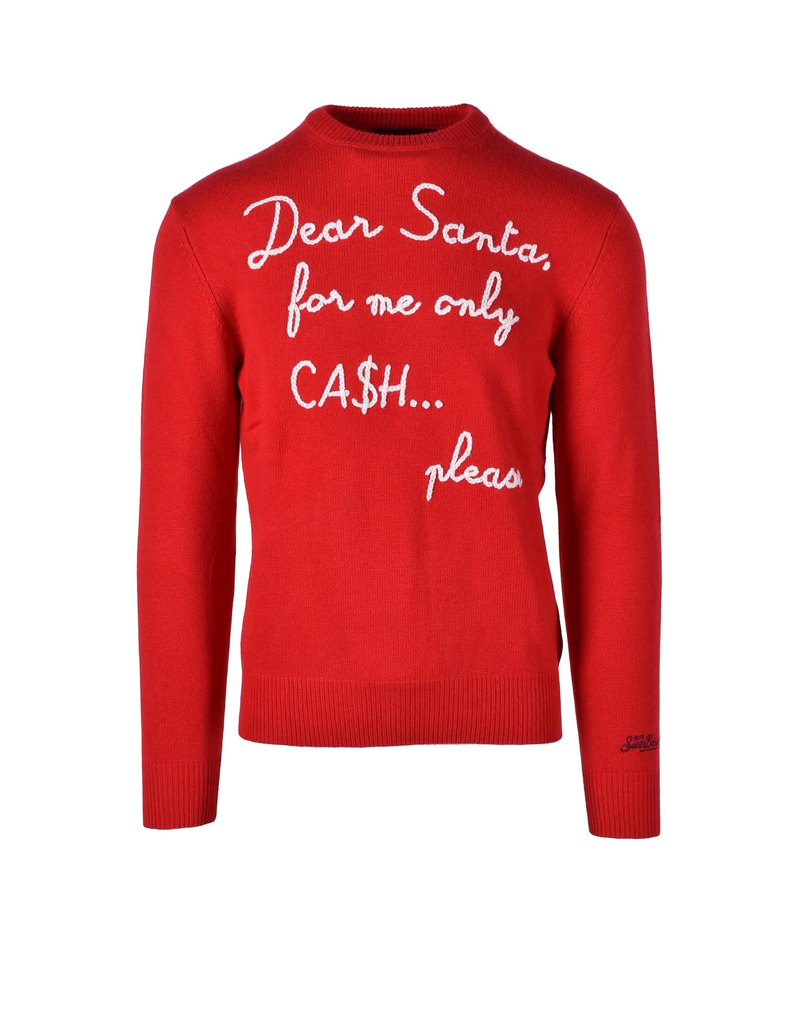 MC2 Saint Barth Mens Red Sweater