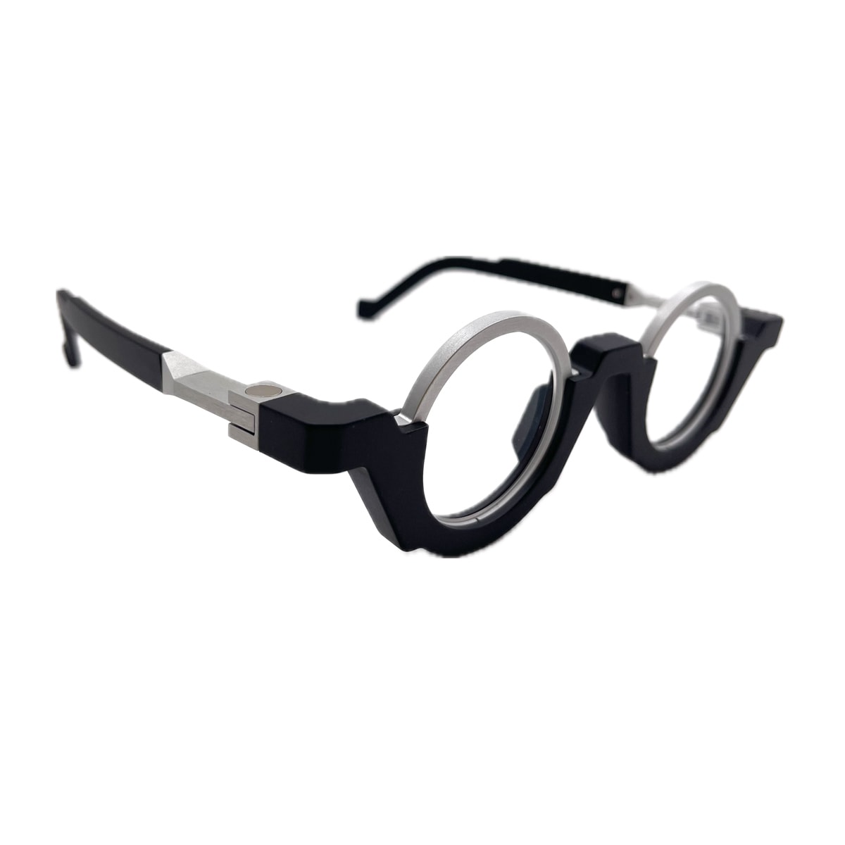 Vava Eyewear Wl0083 Black/grey Glasses In Black