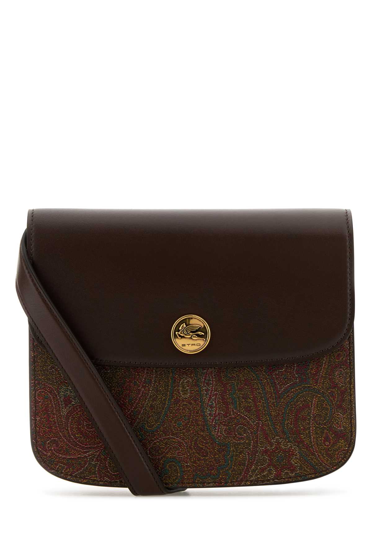 Shop Etro Printed Canvas Essential S Crossbody Bag In M0019