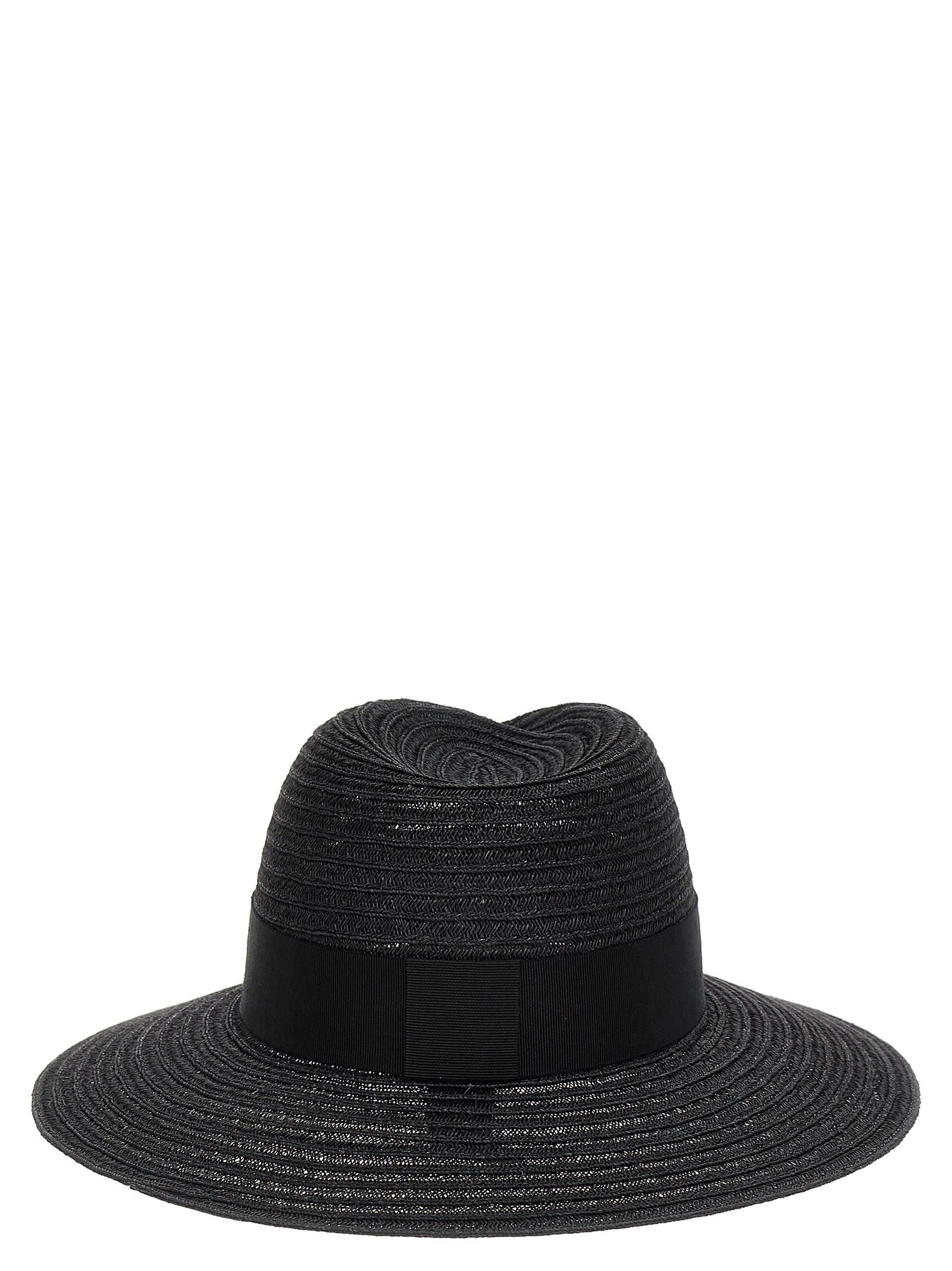 Shop Maison Michel Virginie Hat In Black