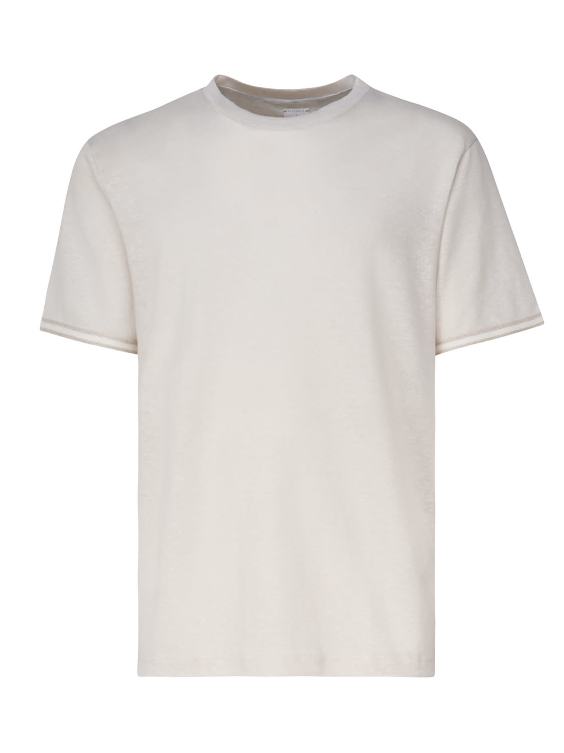 Linen And Cotton Blend T-shirt