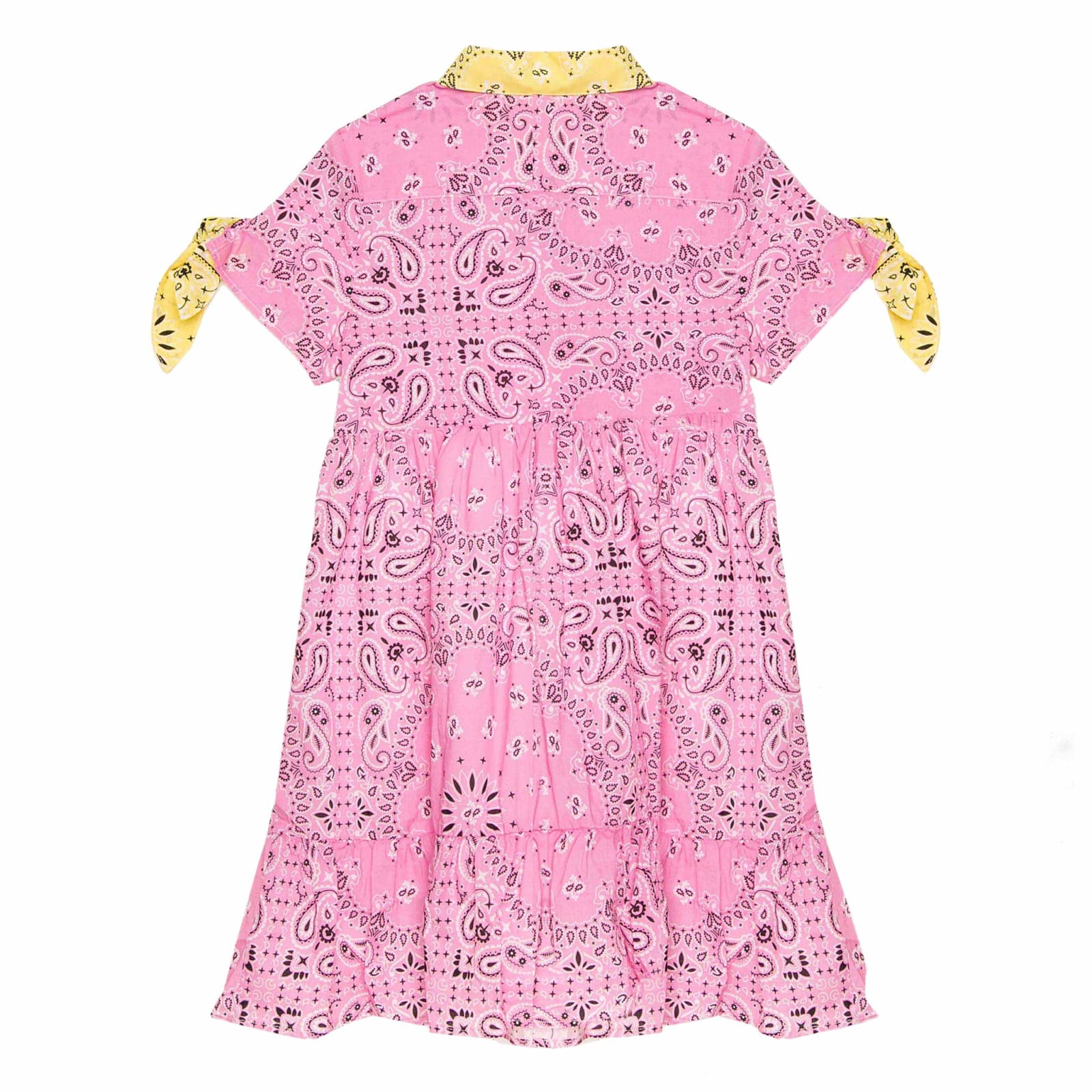 Shop Mc2 Saint Barth Girl Dress In Pink