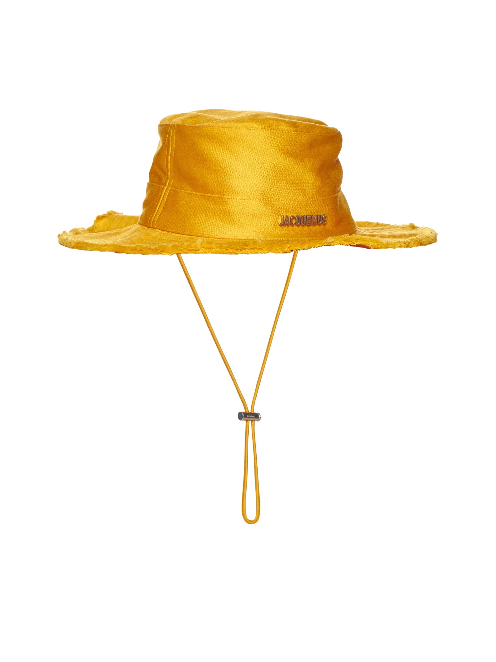 Shop Jacquemus Hat In Dark Orange