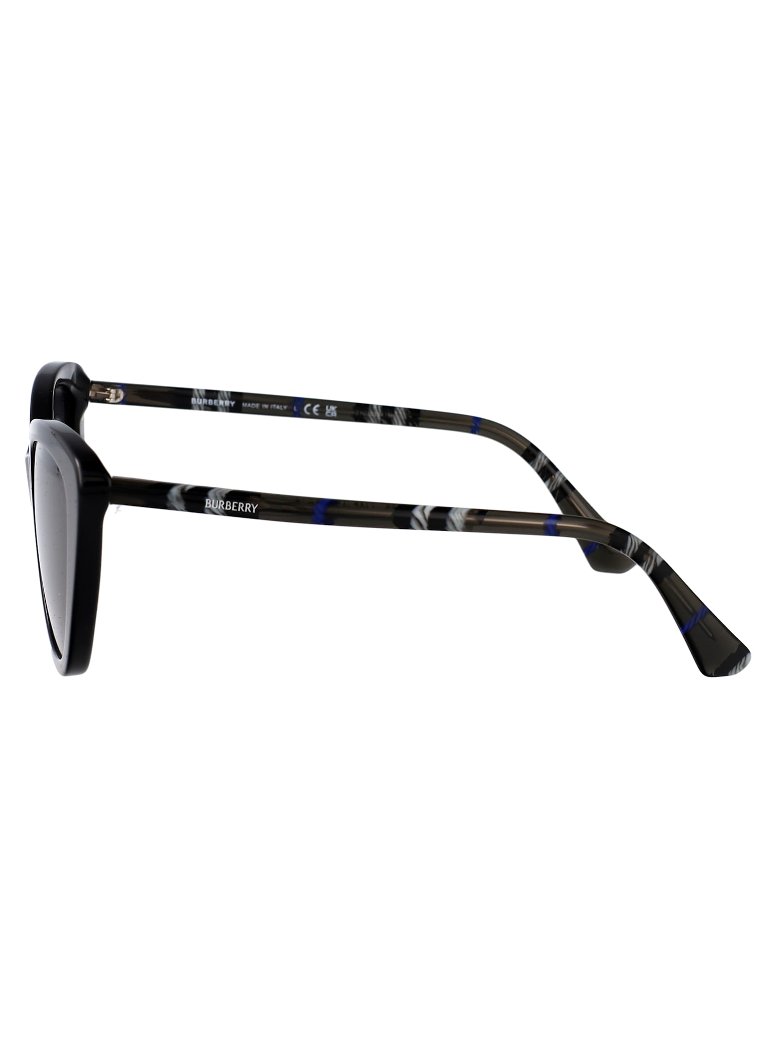 Burberry Eyewear 0be4457 Sunglasses In Black