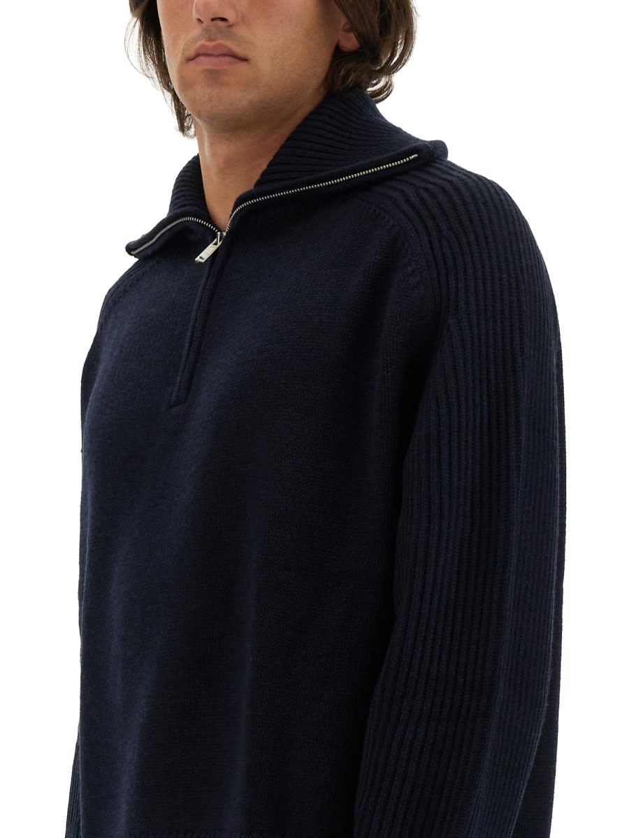 Shop Studio Nicholson Wool Jersey. In Blue