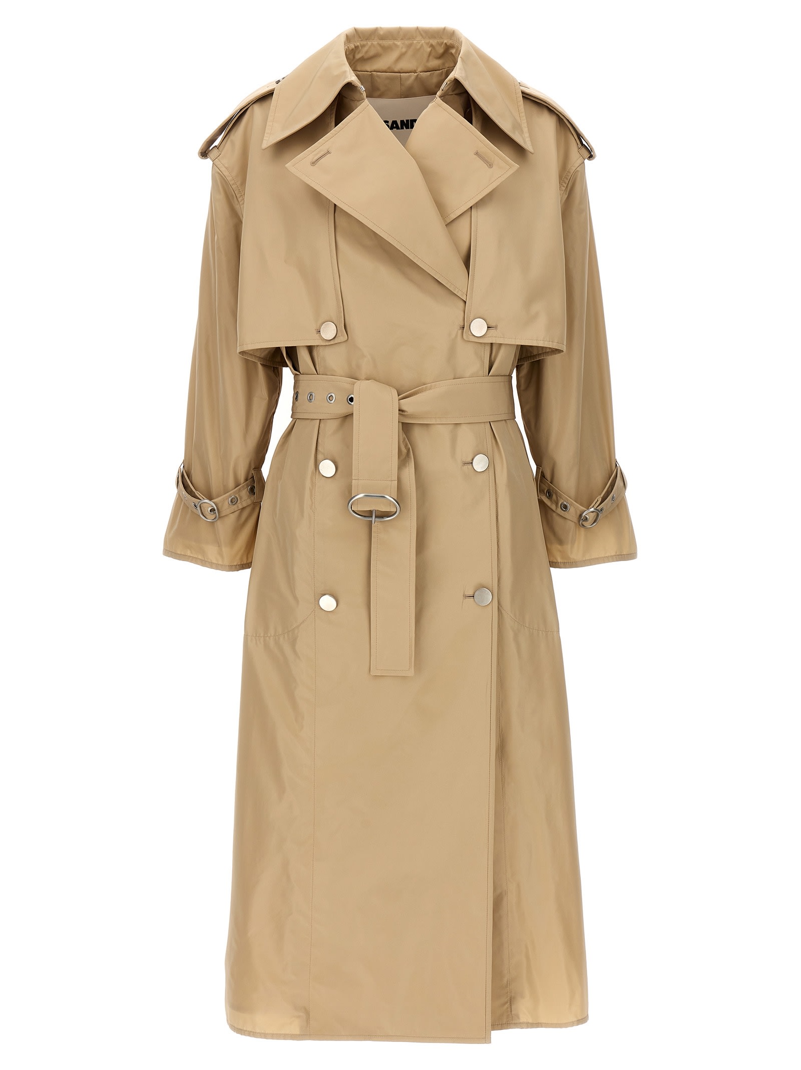 Oversize Double-breasted Trench Coat