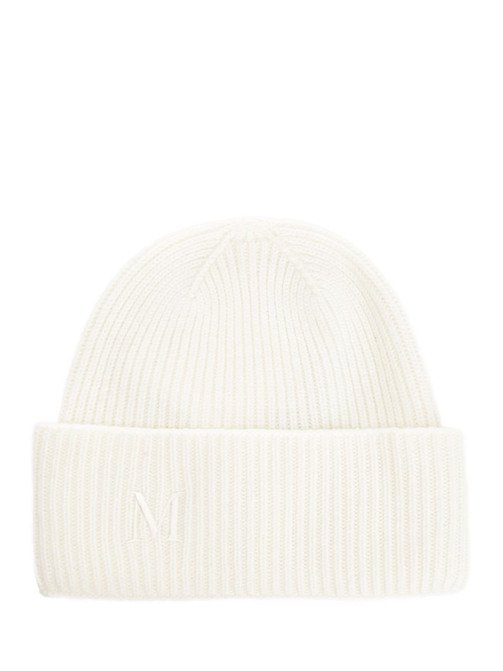 Max Mara Cashmere Hat In White