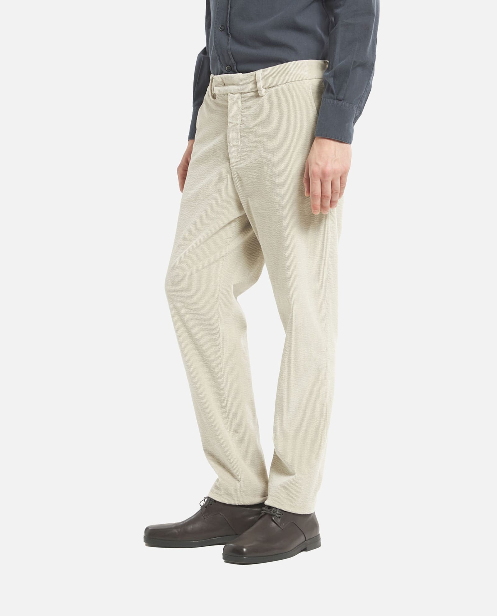 Barena Venezia Slash-pocket Corduroy Trousers In Neutral