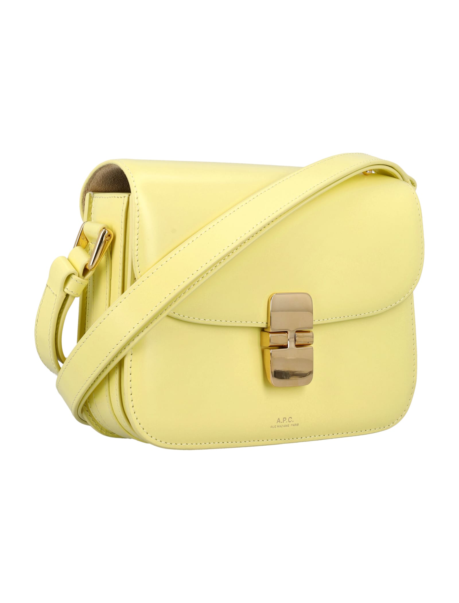 Shop Apc Sac Grace Small Bag In Lemon