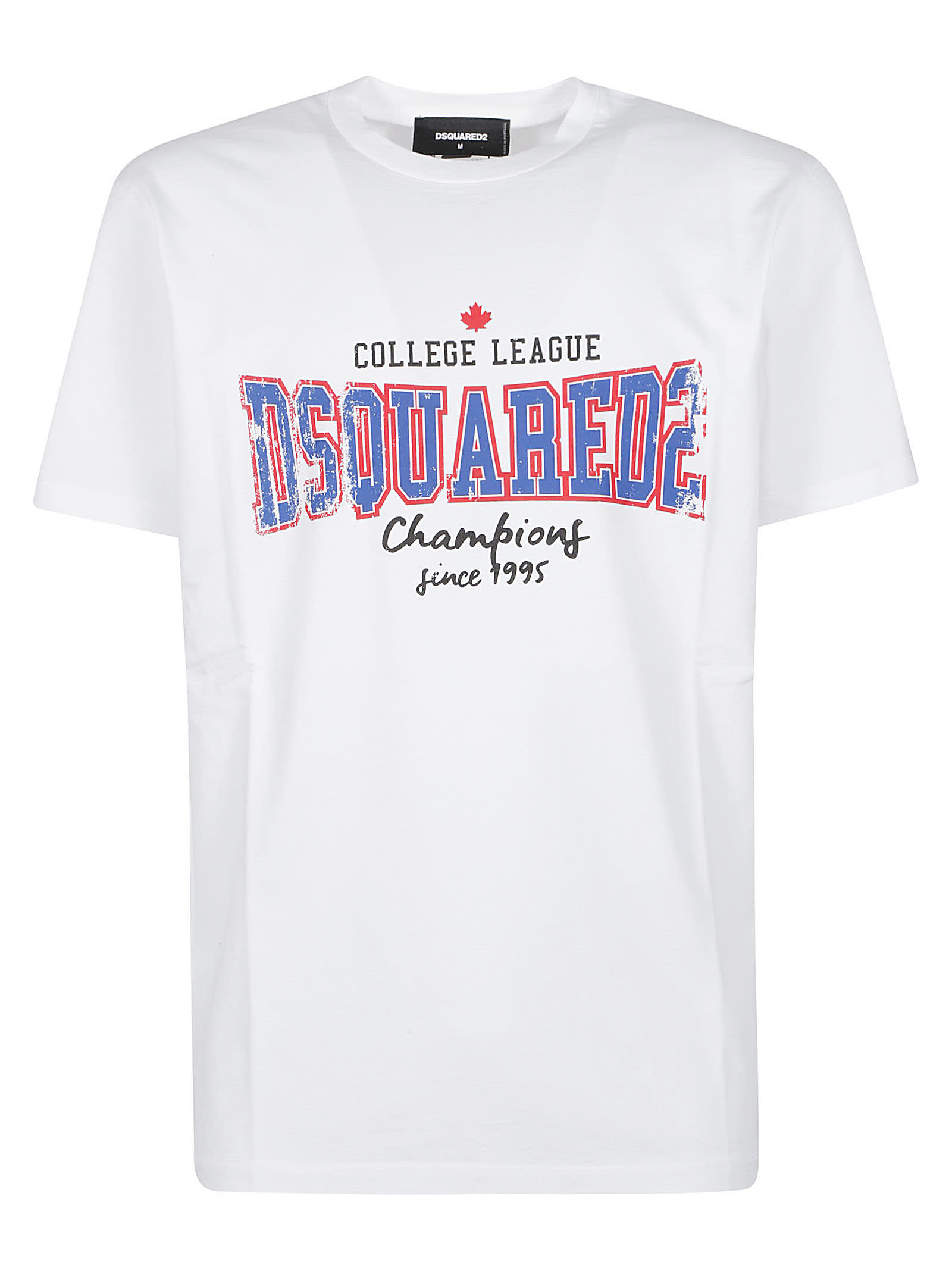 Shop Dsquared2 College League T-shirt