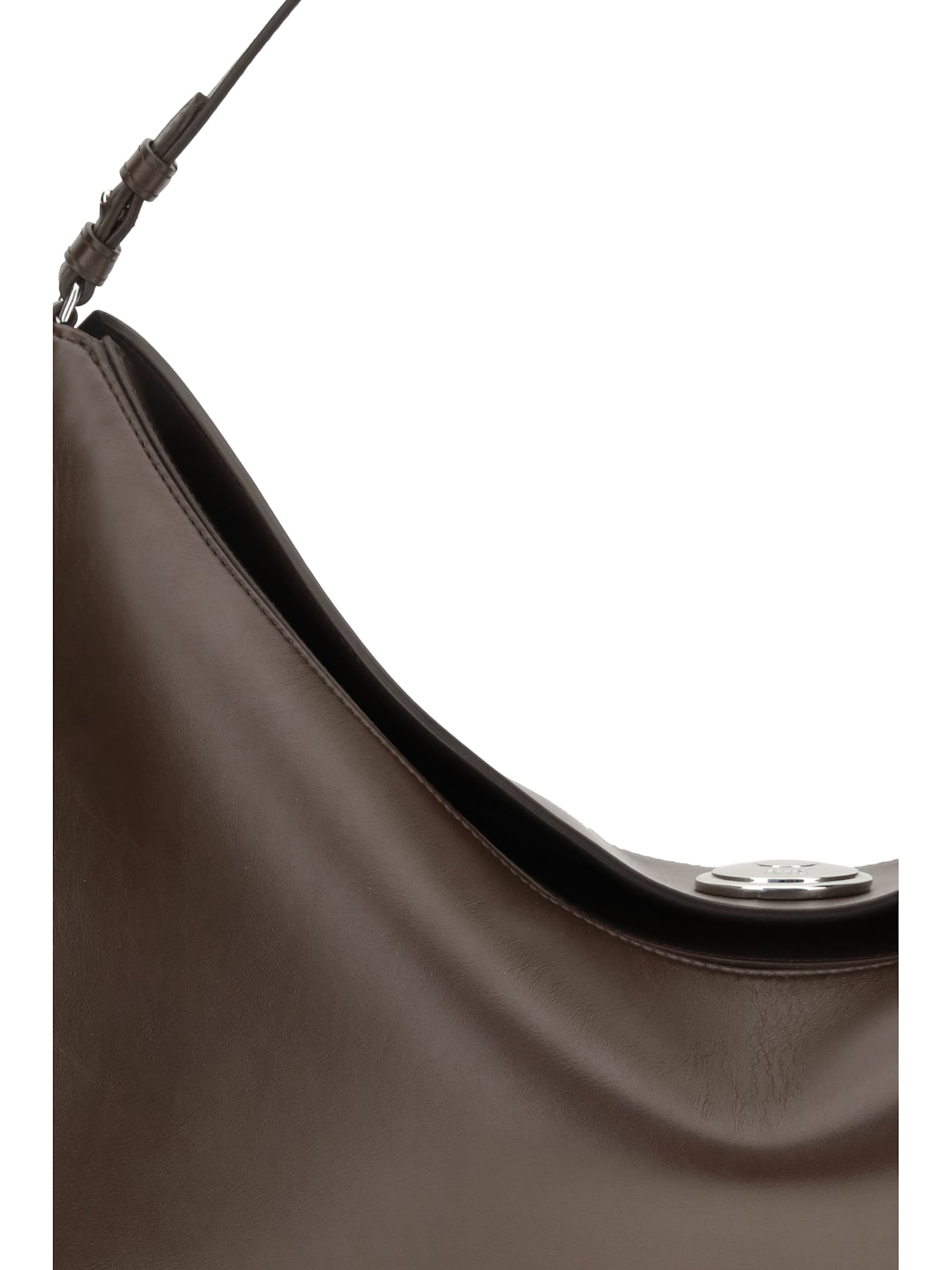 Jacquemus Women Ovalo Bag In Brown