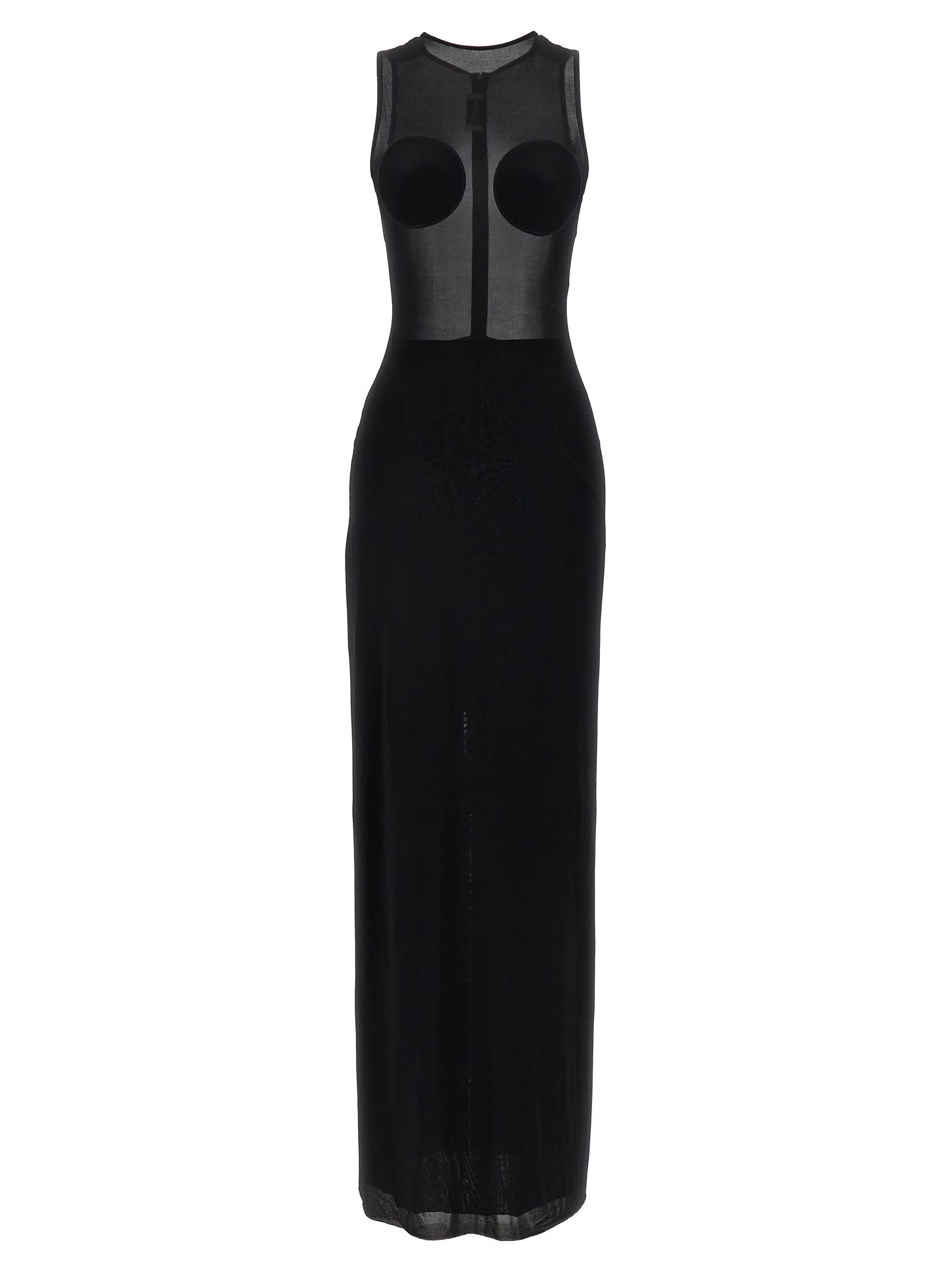 Shop Jean Paul Gaultier The Black Conical Dress