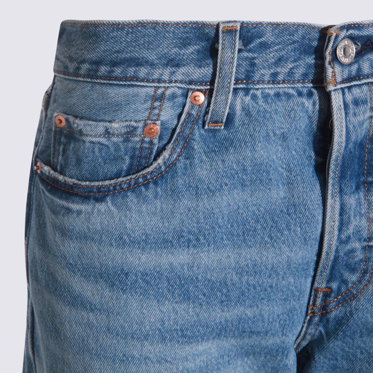 Levi's Blue Wedgie Straight Fit Jeans In Blue