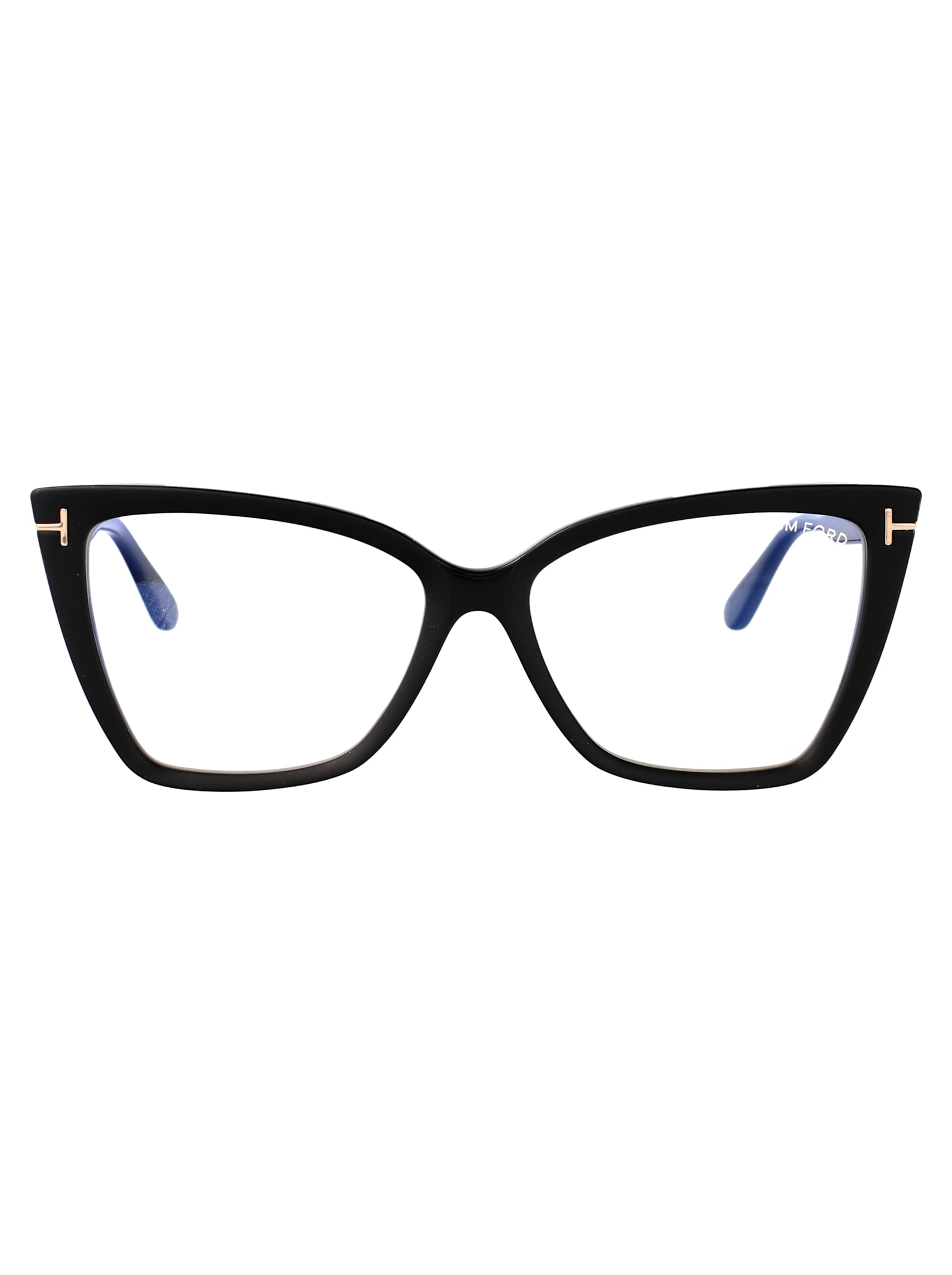 Tom Ford Cat-eye Frame Glasses Glasses In Black