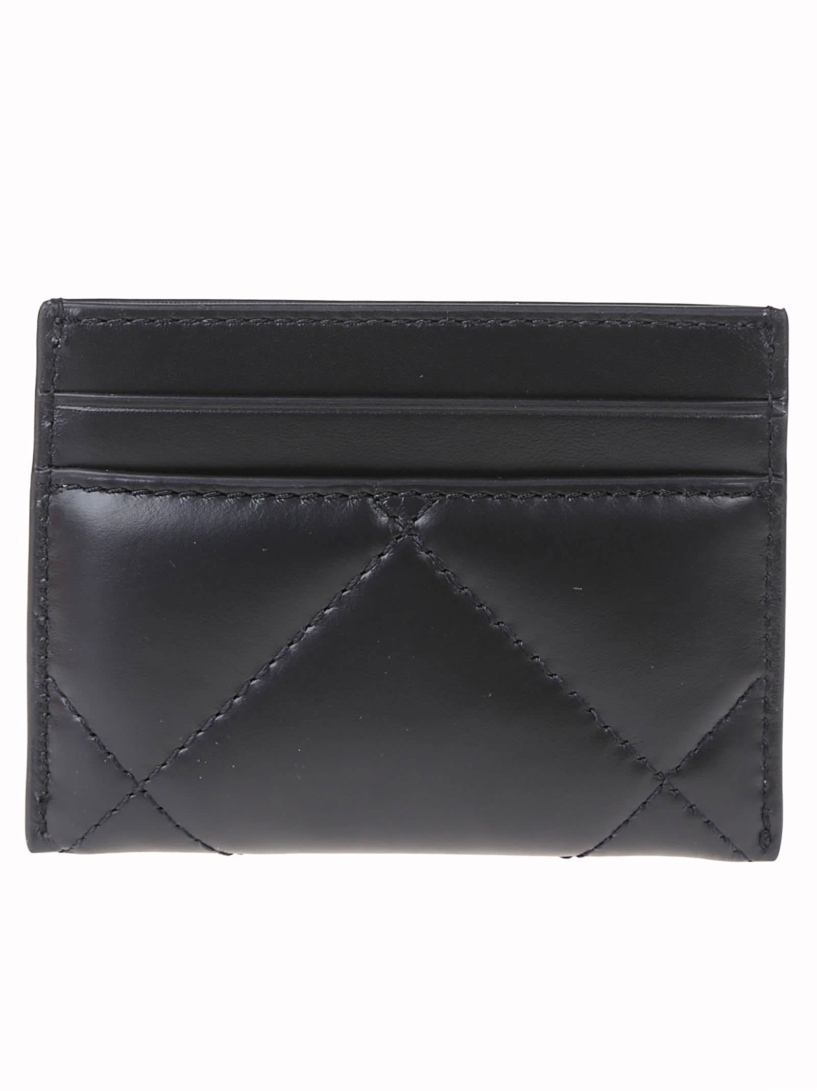 Tory Burch Kira Diamond Card Case In Black