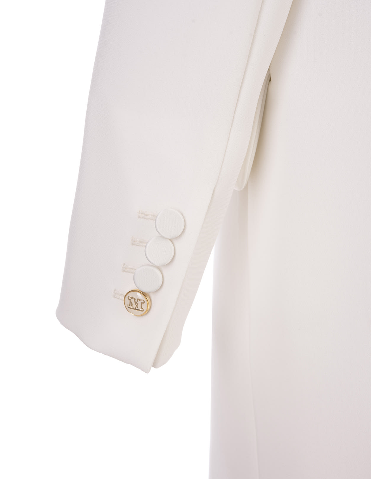Max Mara White Nerone Jacket In White