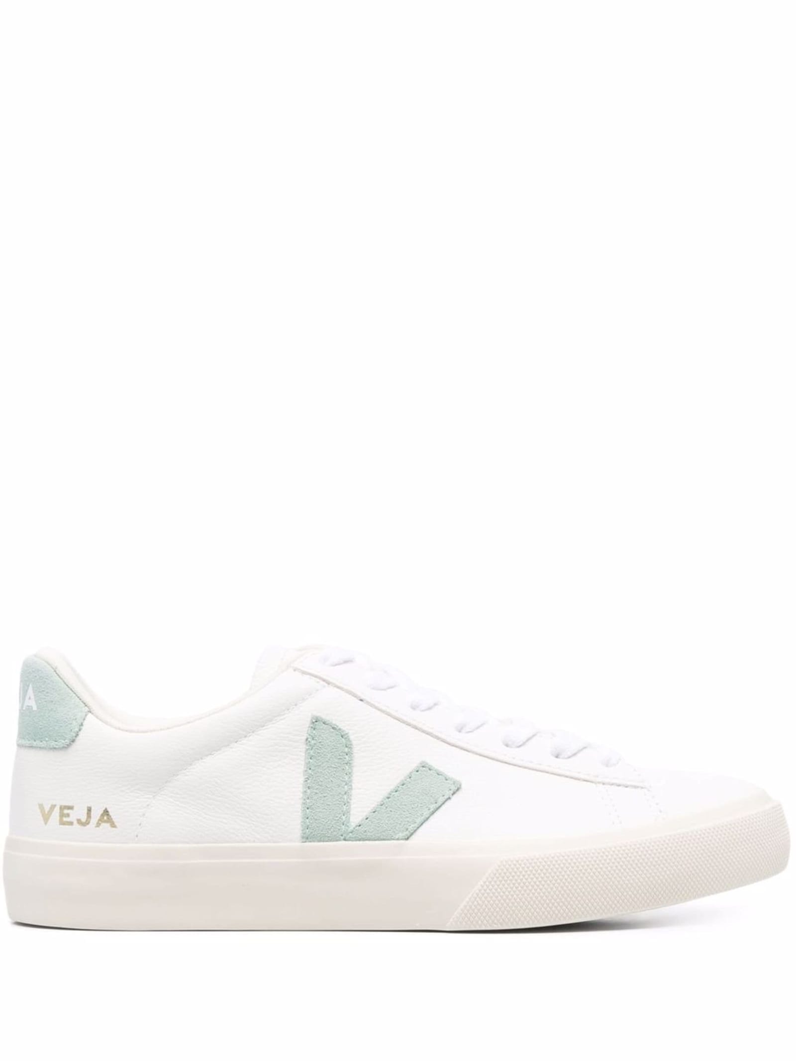 Campo Chromefree Sneakers In White Matcha