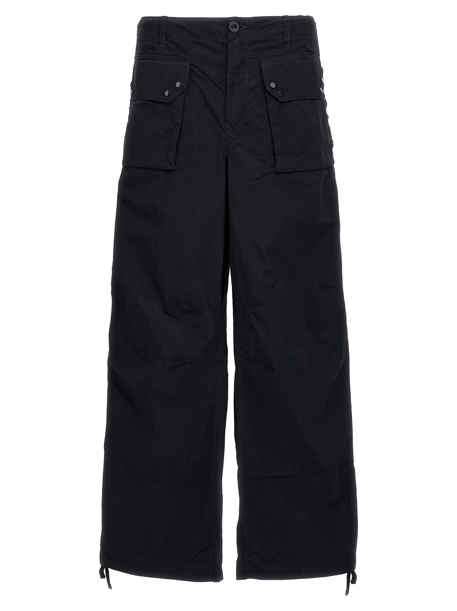 Shop Ten C Tascona Pants In Black
