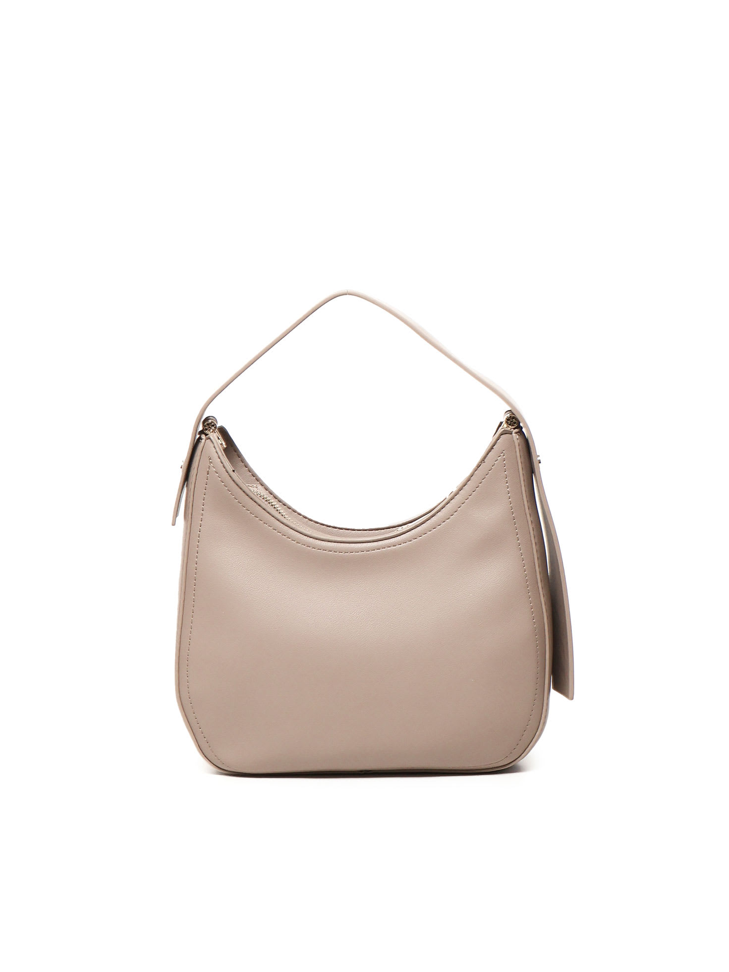 Shop V73 Agatha Hobo Bag In Beige