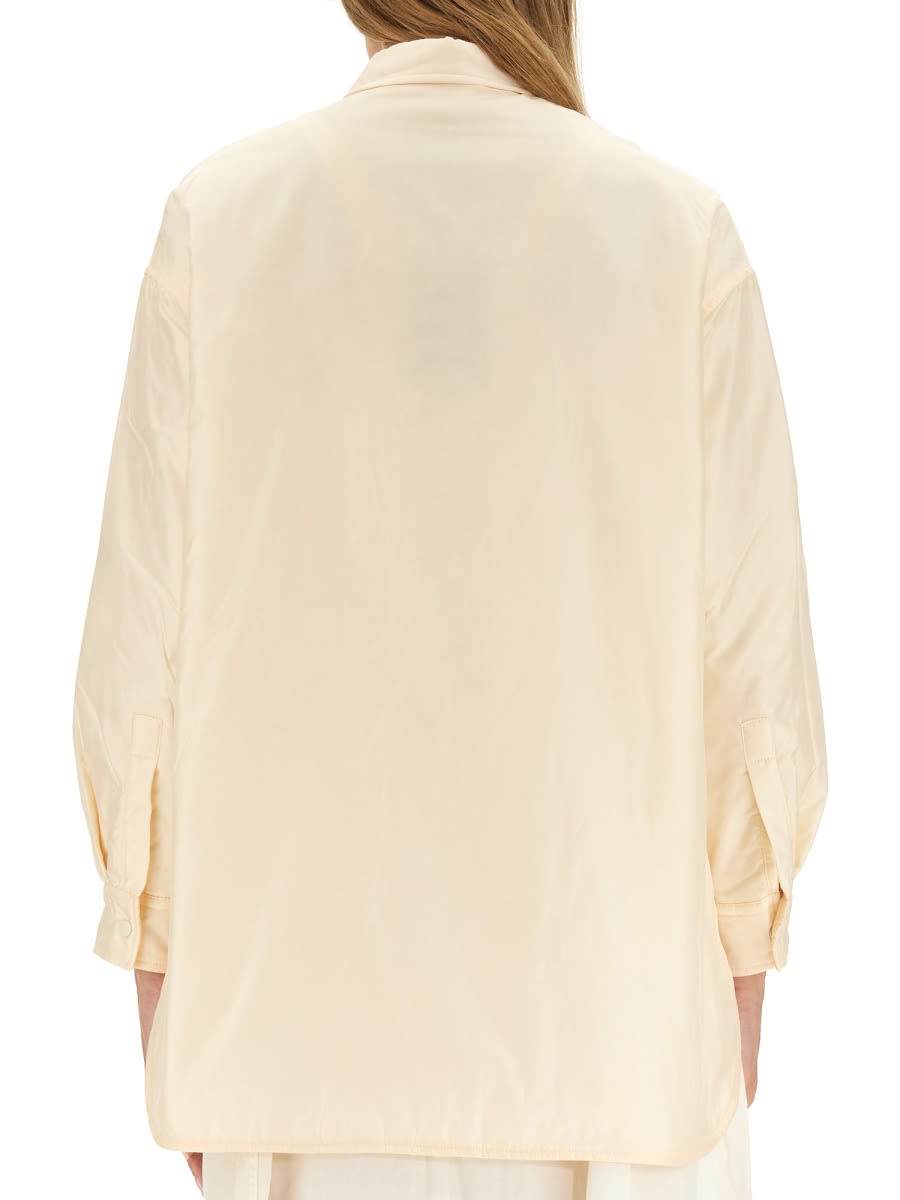 Shop Aspesi Basquiat Shirt In Ivory