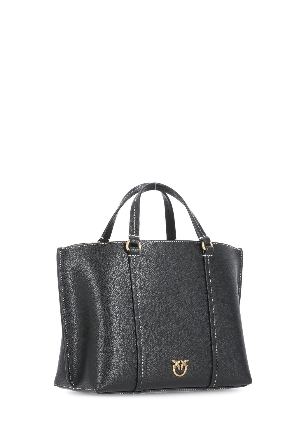 Shop Pinko Carrie Classic Bag In Black