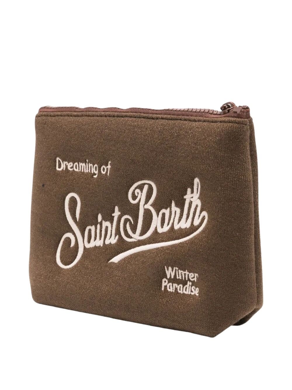 Mc2 Saint Barth Aline Wool In Brown