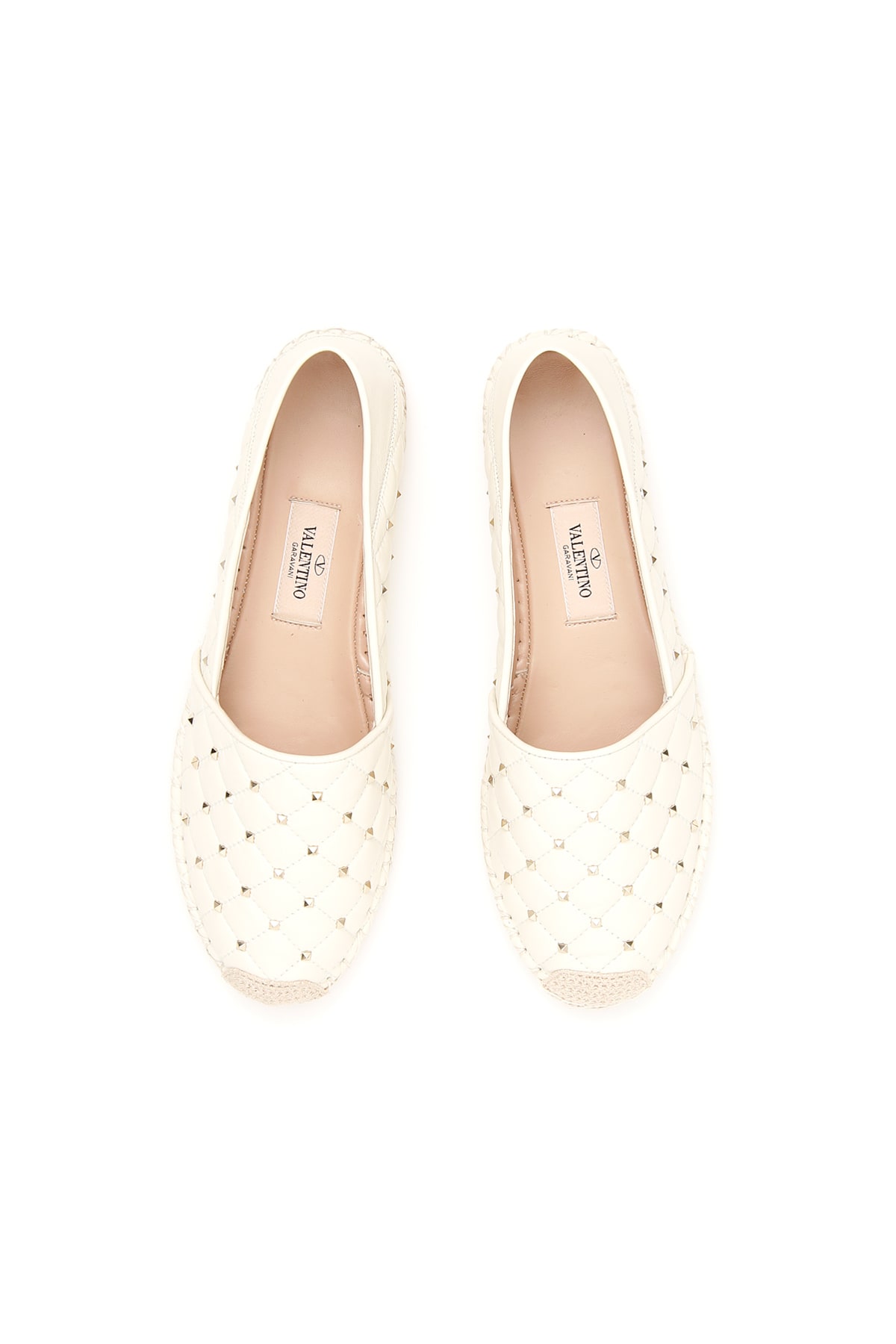 valentino espadrilles white