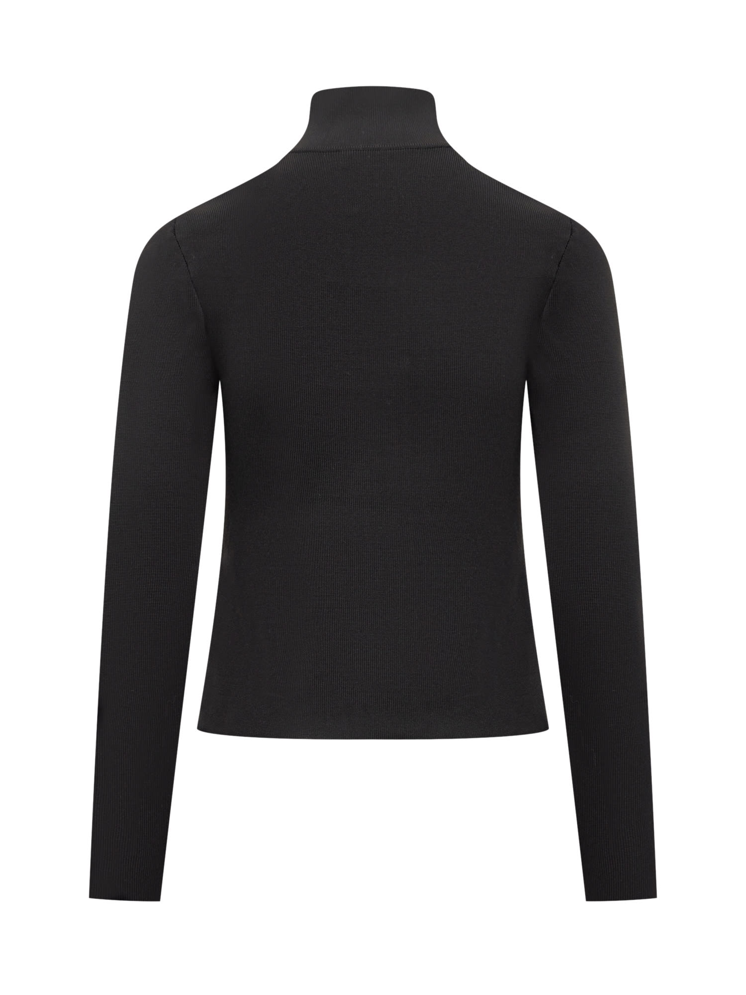 Shop Jw Anderson Fitted Zip Cardigan In Black