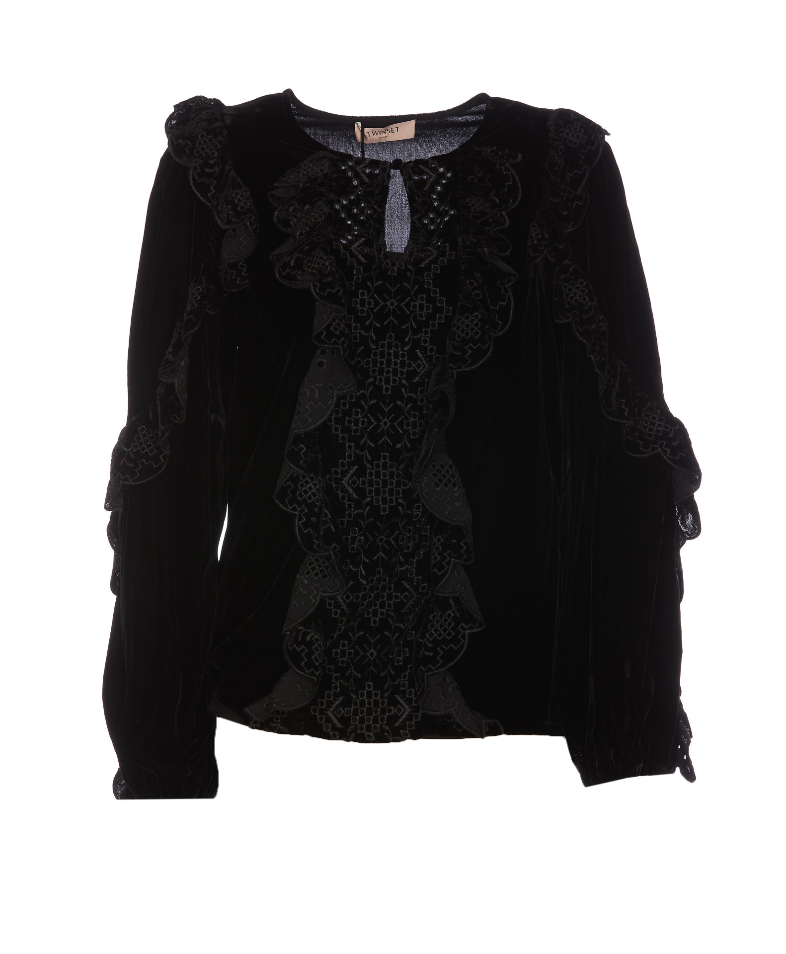 Shop Twinset Sweater In Black