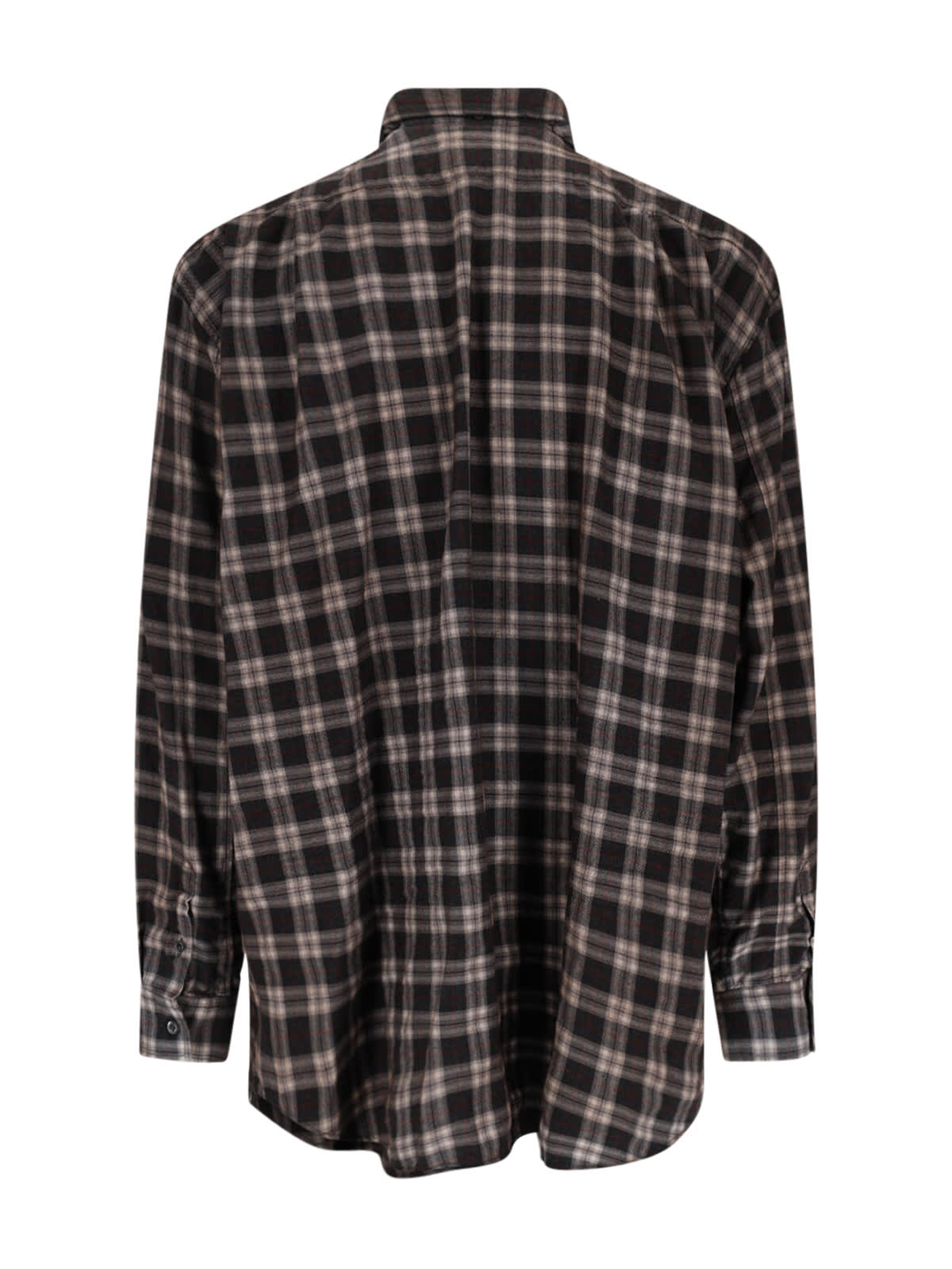 Dsquared2 Dean Vintage Shirt In Brown