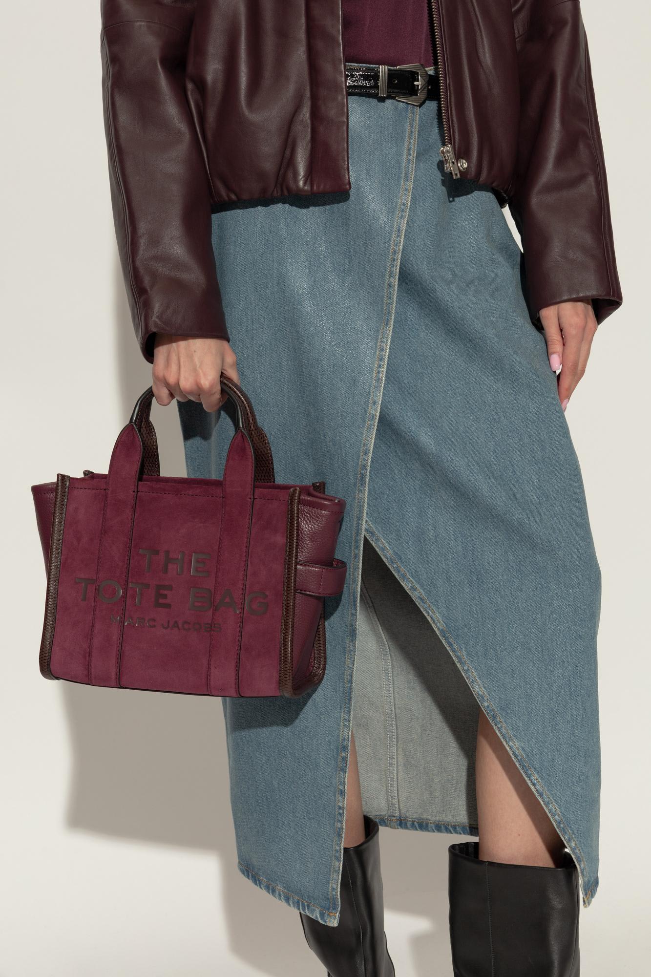 Marc Jacobs Handbag The Tote In Purple