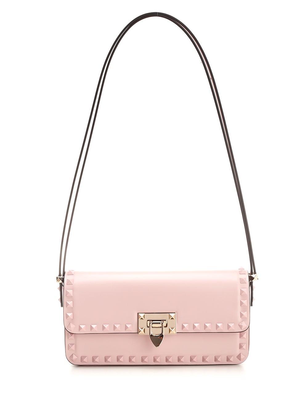 Shop Valentino Rockstud23 Shoulder Bag In Pink