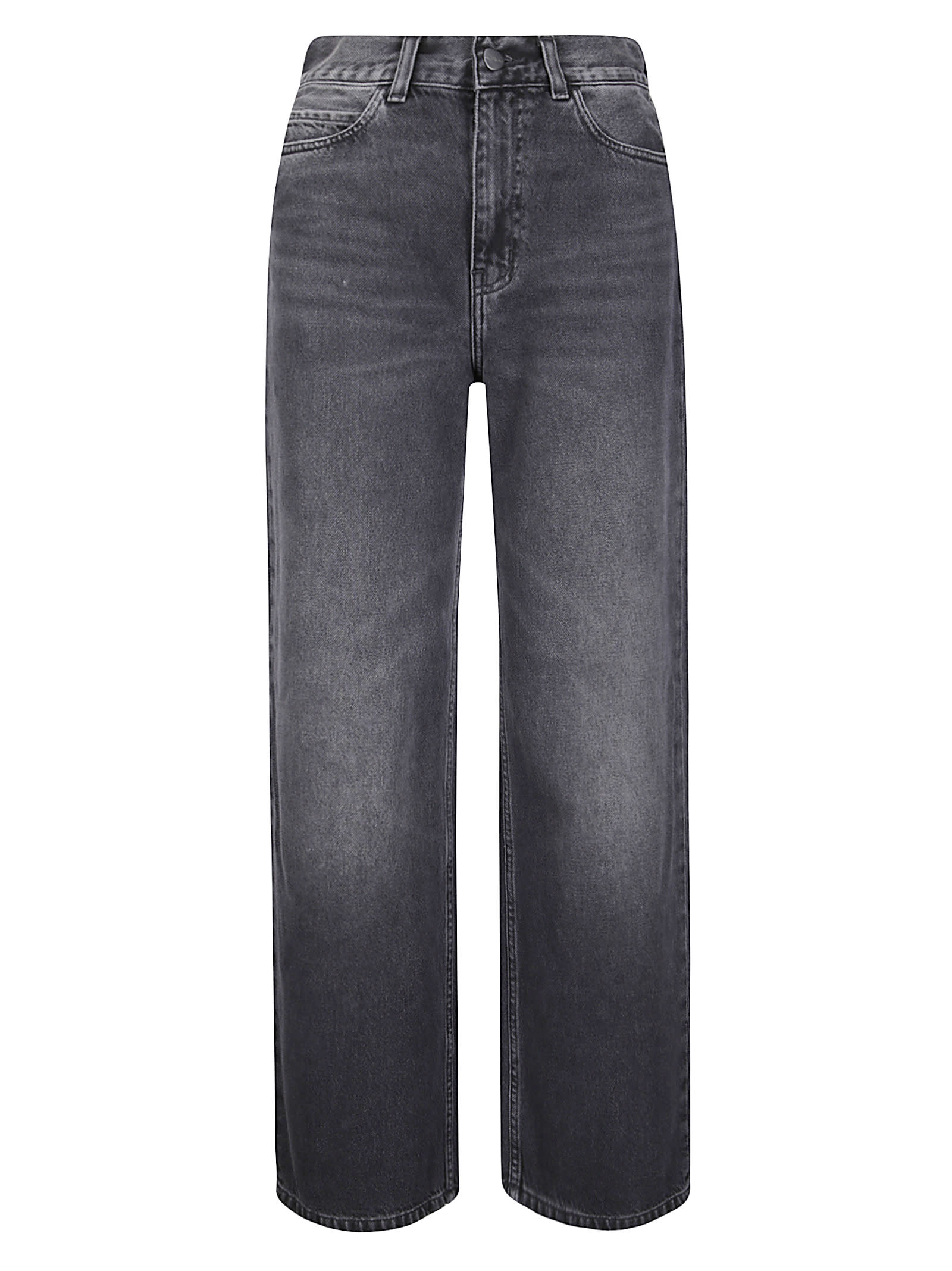 Carhartt Five-pocket Jeans In Gray