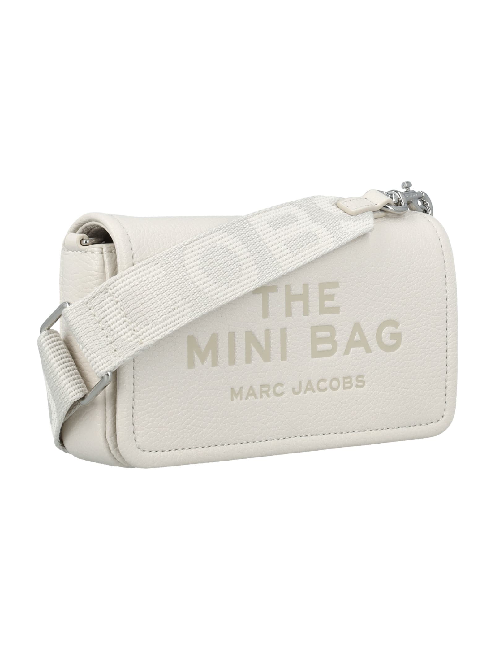 Shop Marc Jacobs The Leather Mini Bag In Cotton