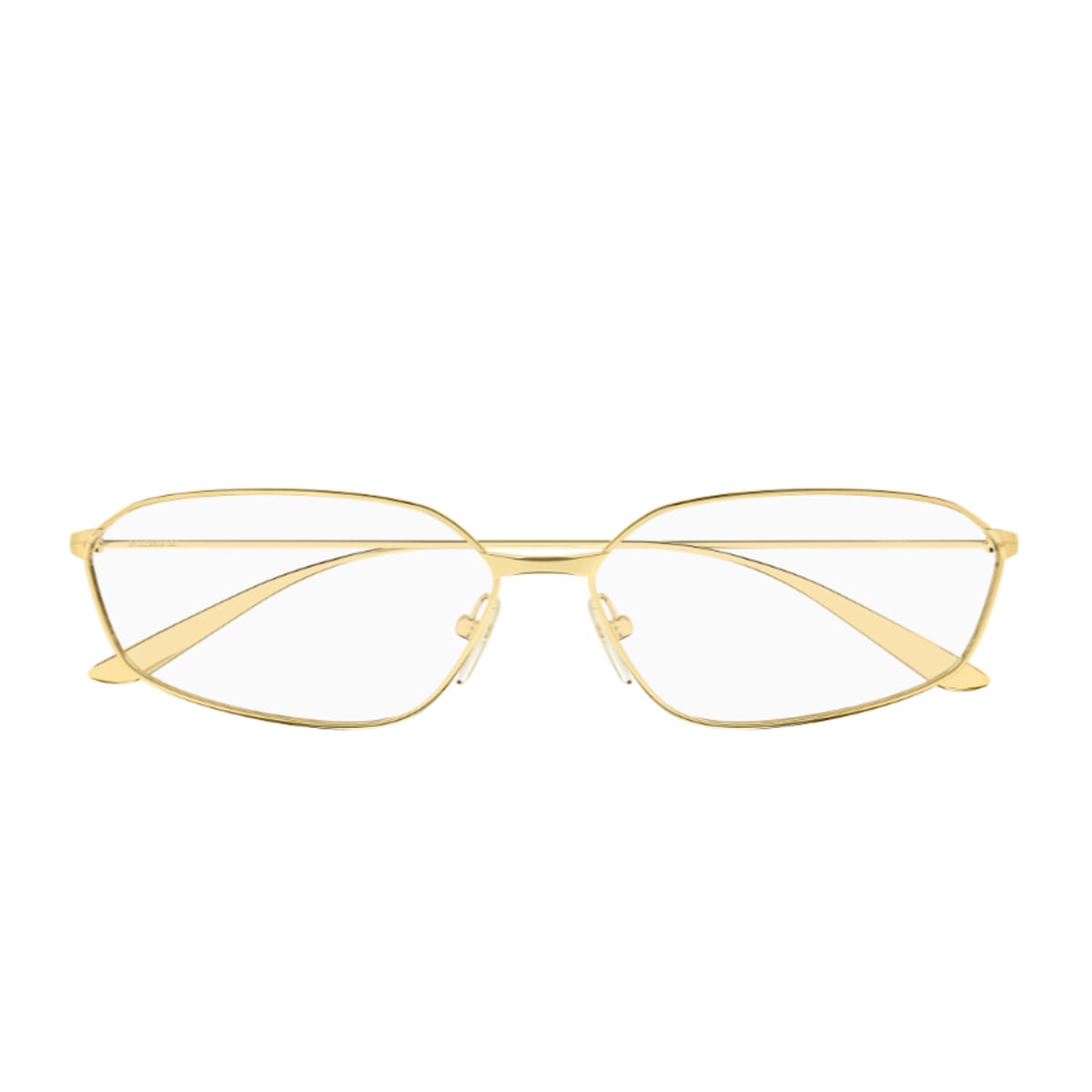 Balenciaga Bb0453o Editorial Linea Everyday Eyeglasses In Gold