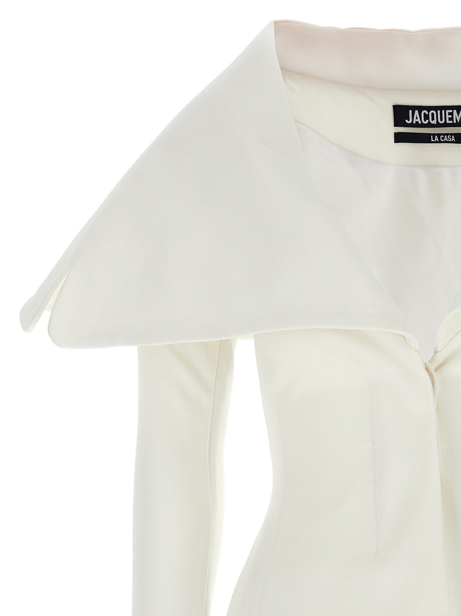 Shop Jacquemus La Veste Giacca Blazer In White