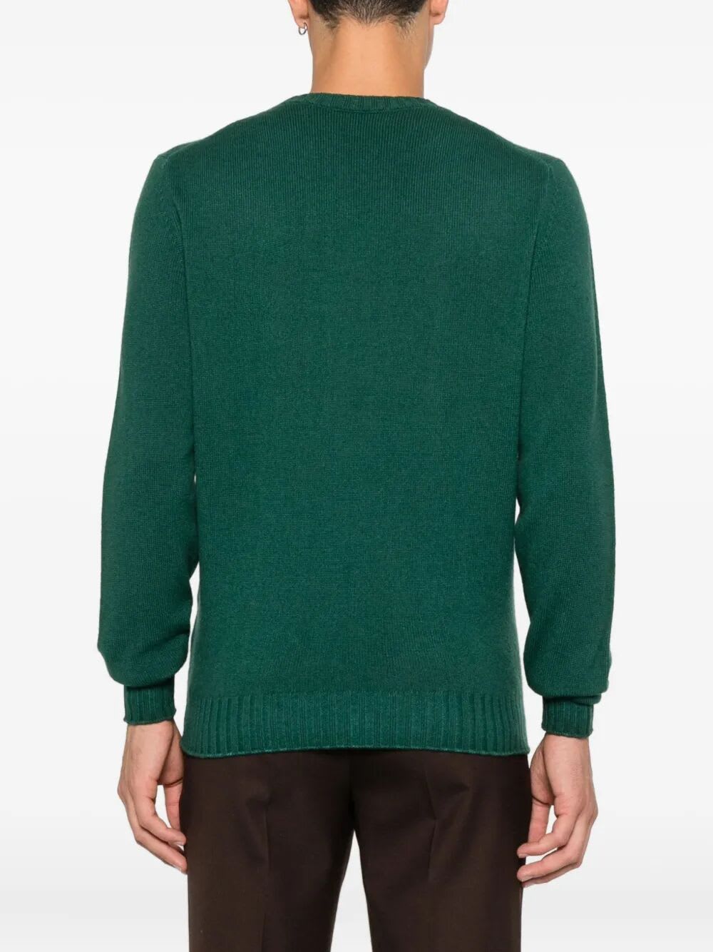 Filippo De Laurentiis Crewneck Sweater Ls In Green
