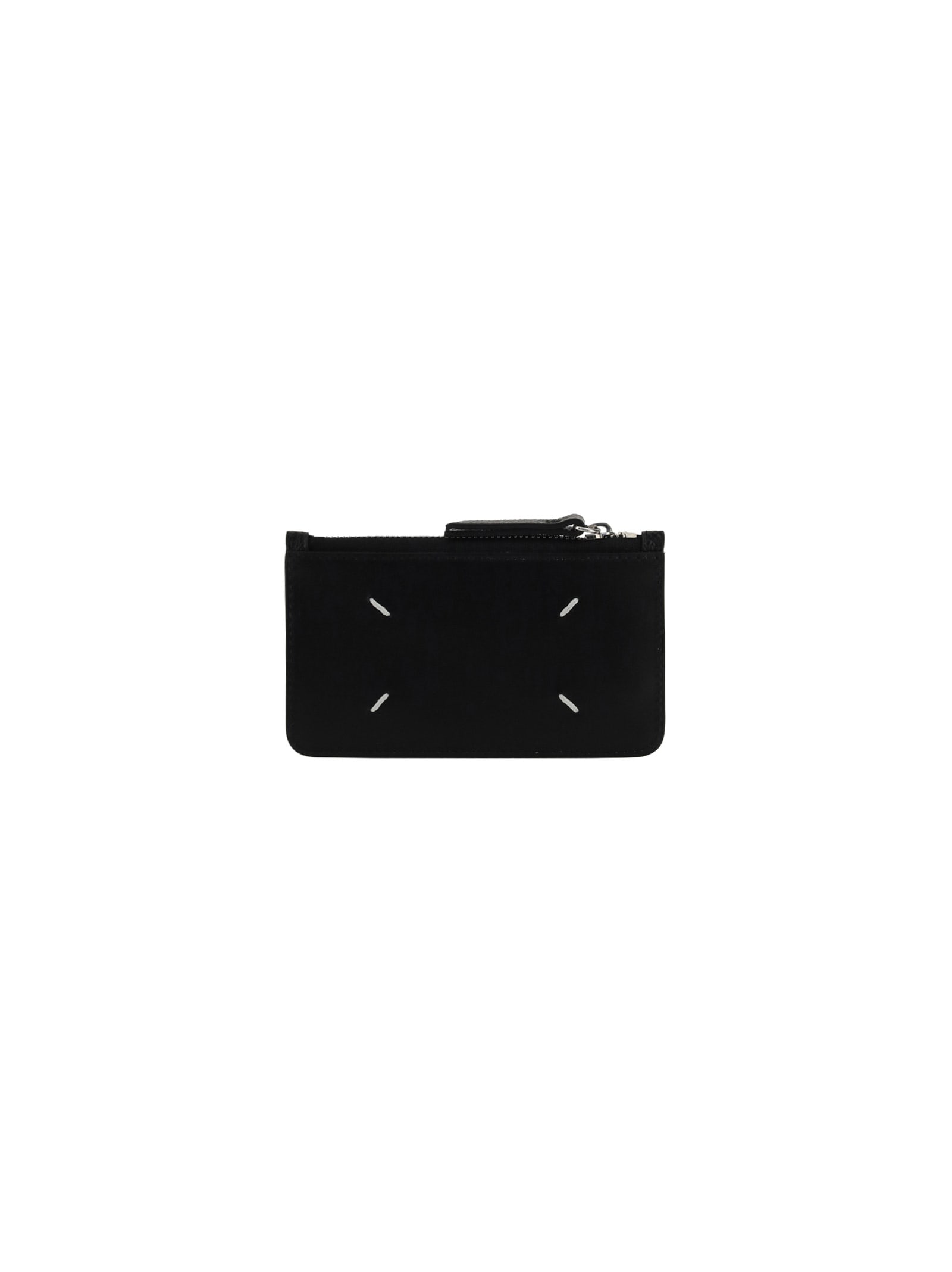 Shop Maison Margiela Card Holder In Black