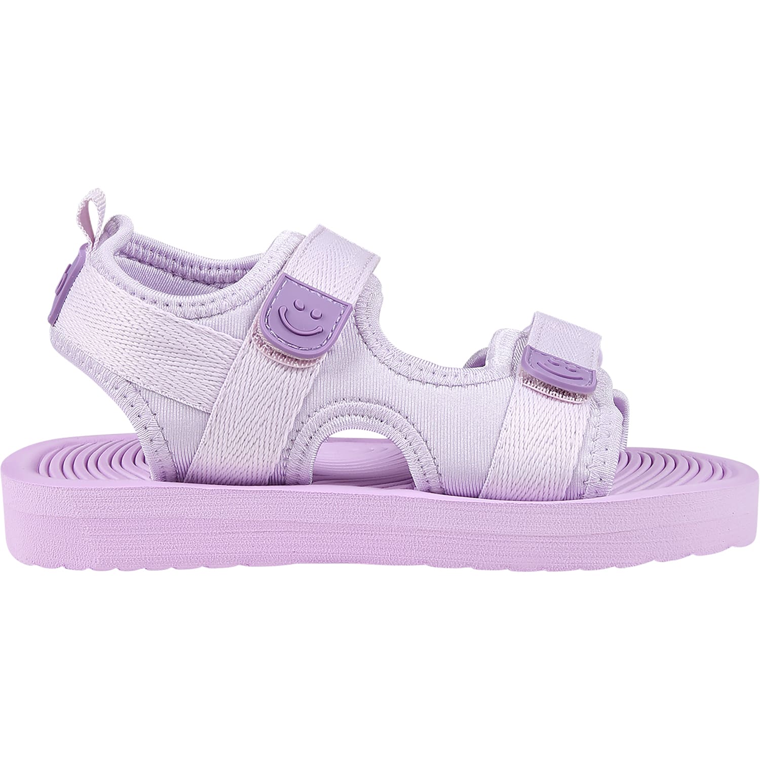 MOLO PURPLE SANDALS FOR GIRL WITH LOGO