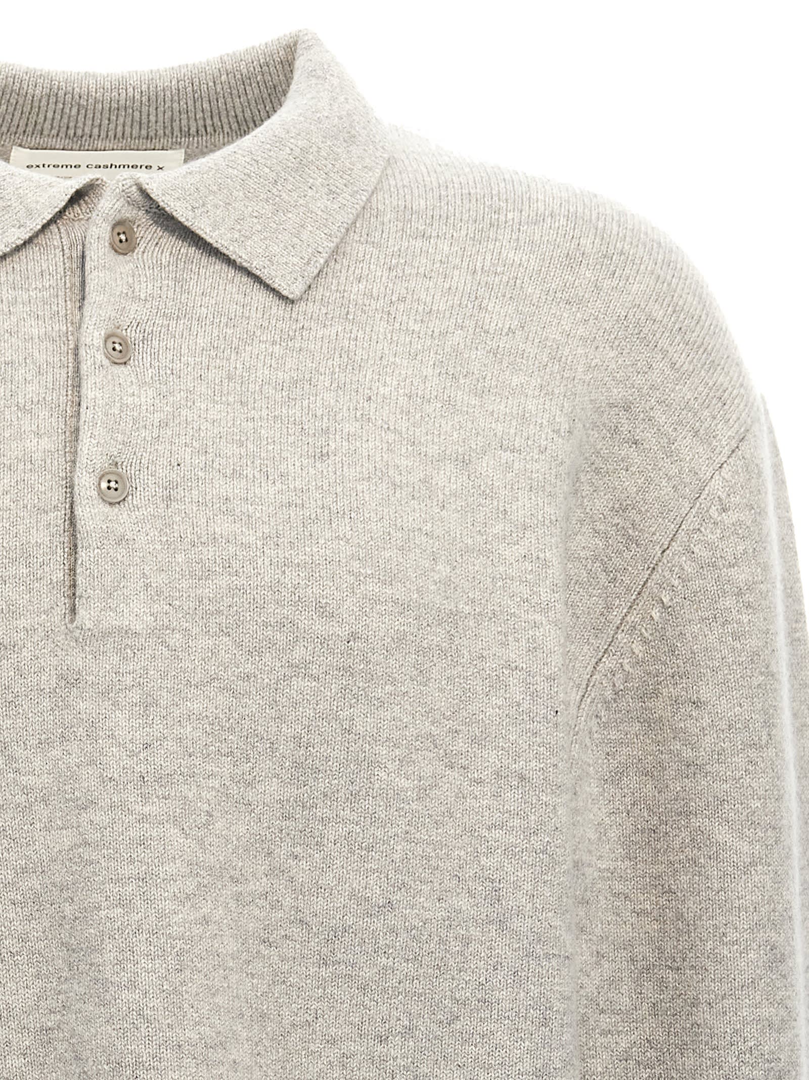 Shop Extreme Cashmere N°357 Marylebone Sweater In Gray