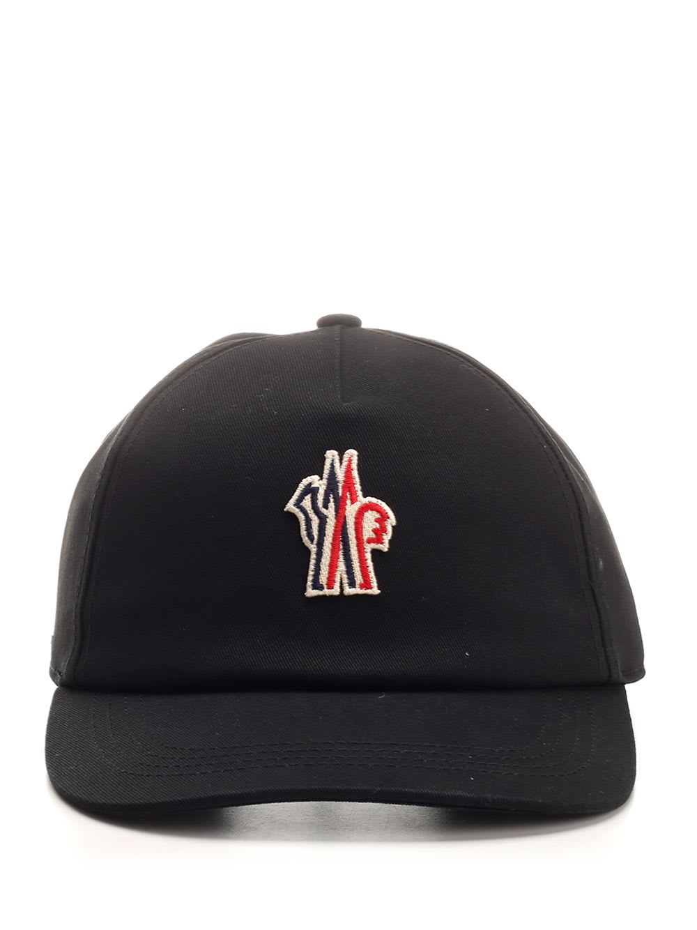 Shop Moncler Baseball Cap In Black