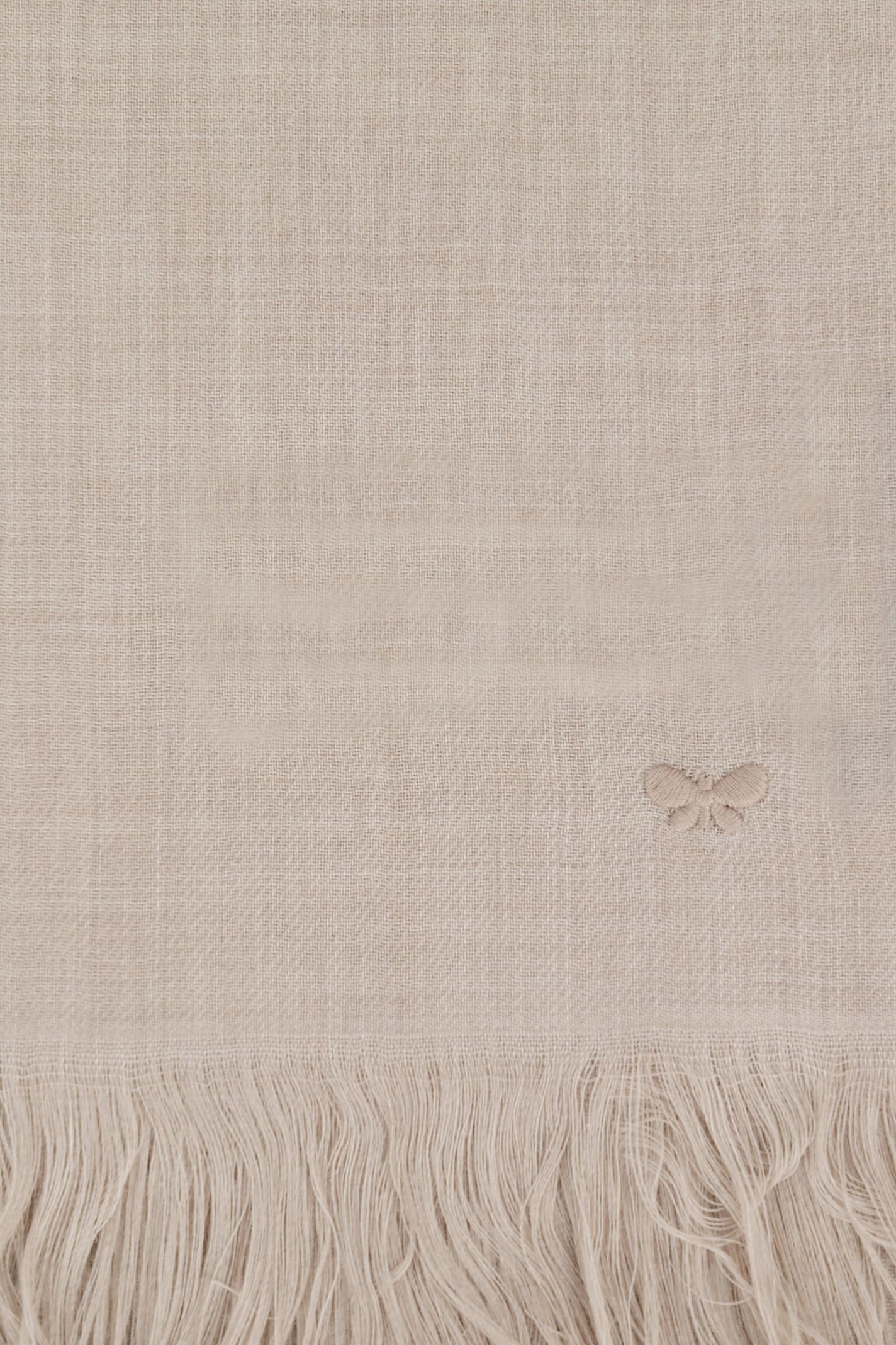 Weekend Max Mara Rectangular Scarf In Neutral