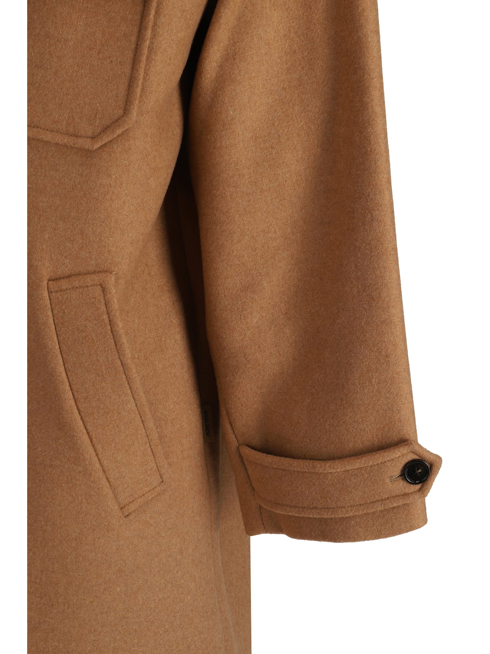 Shop Woolrich Jacket In Camel