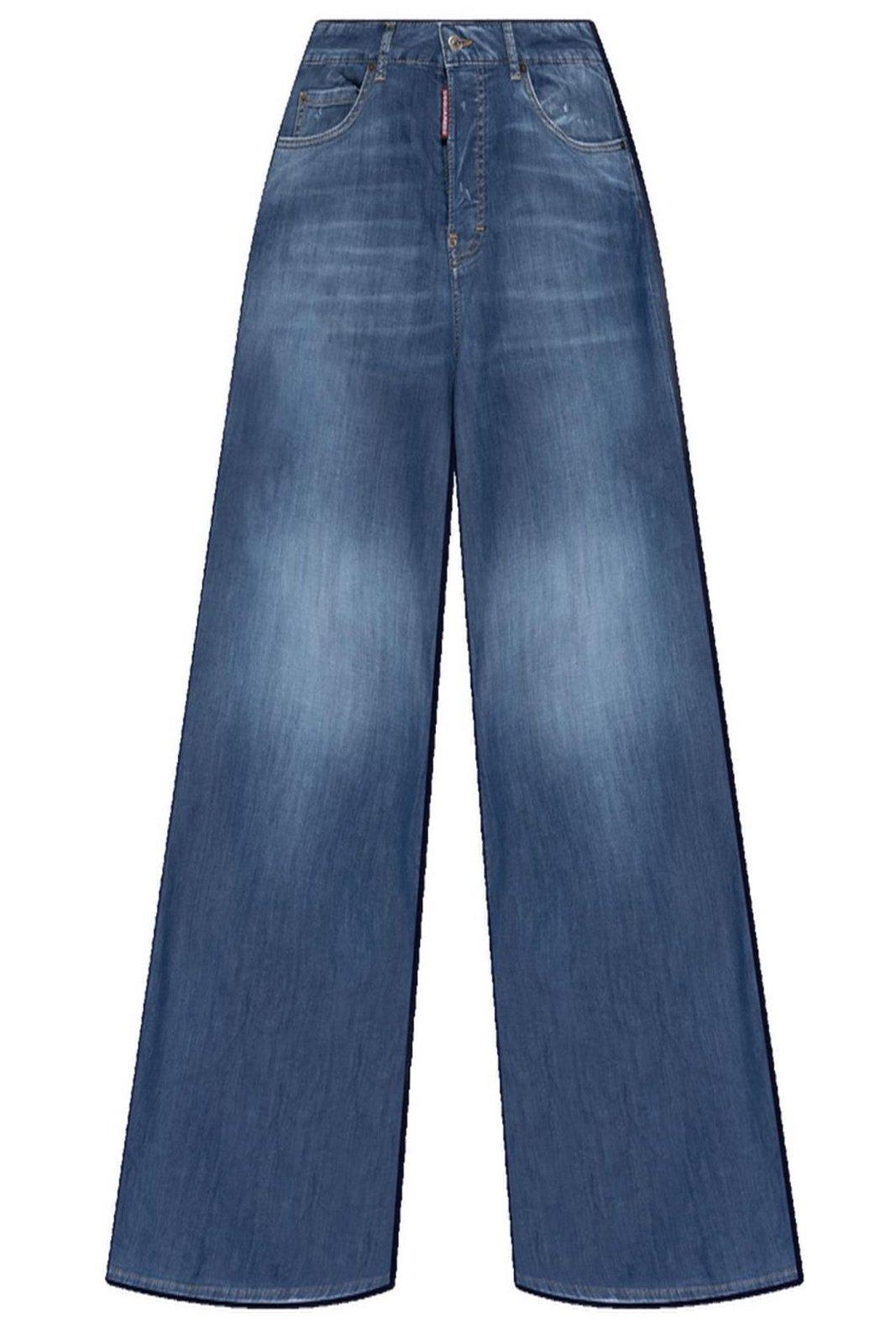 Shop Dsquared2 Summer Lovers Medium Wash Traveller Jeans